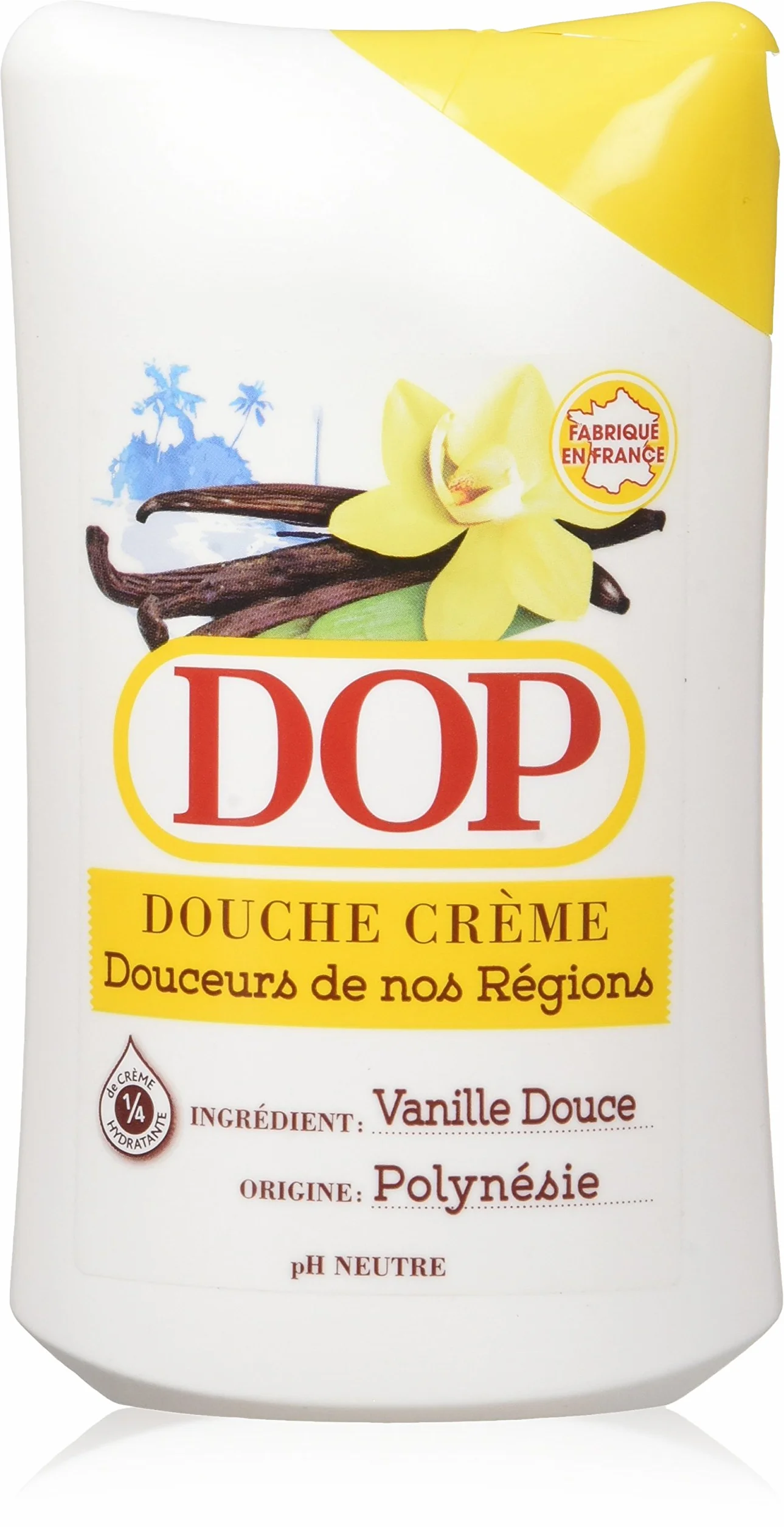Douche Crème Vanille Douce de Polynésie 250ml