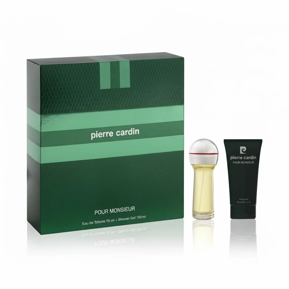 Coffret parfum Pierre Cardin - Pour Monsieur - Eau de toilette et gel douche