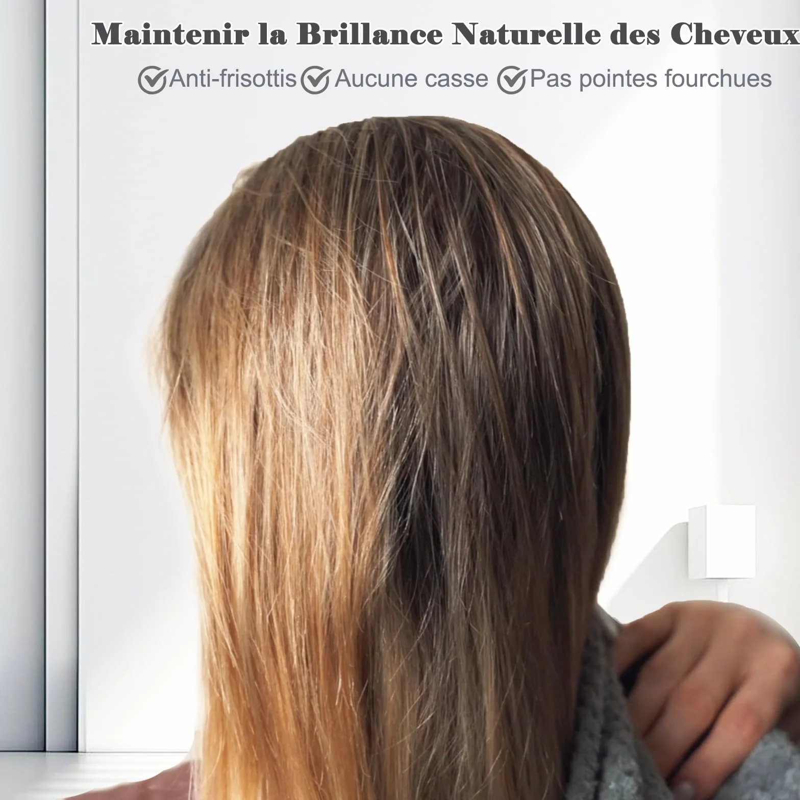 FREATECH Lot de 3 Serviettes en Microfibre pour Cheveux, Turban Anti-frisottis, Super Absorbantes