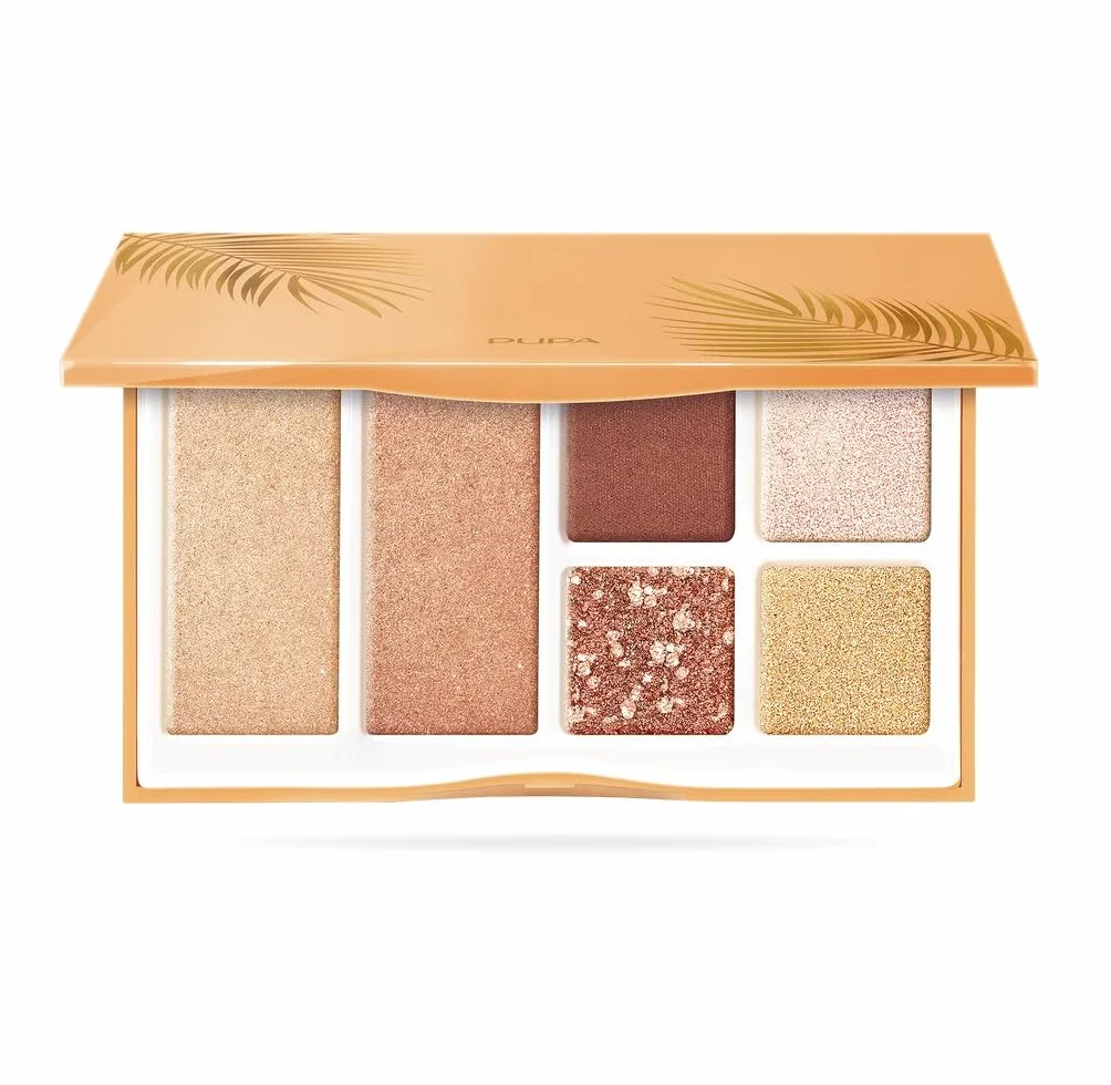 PUPA - Shine Bright : palette scintillante tout-en-un pour le visage et les yeux