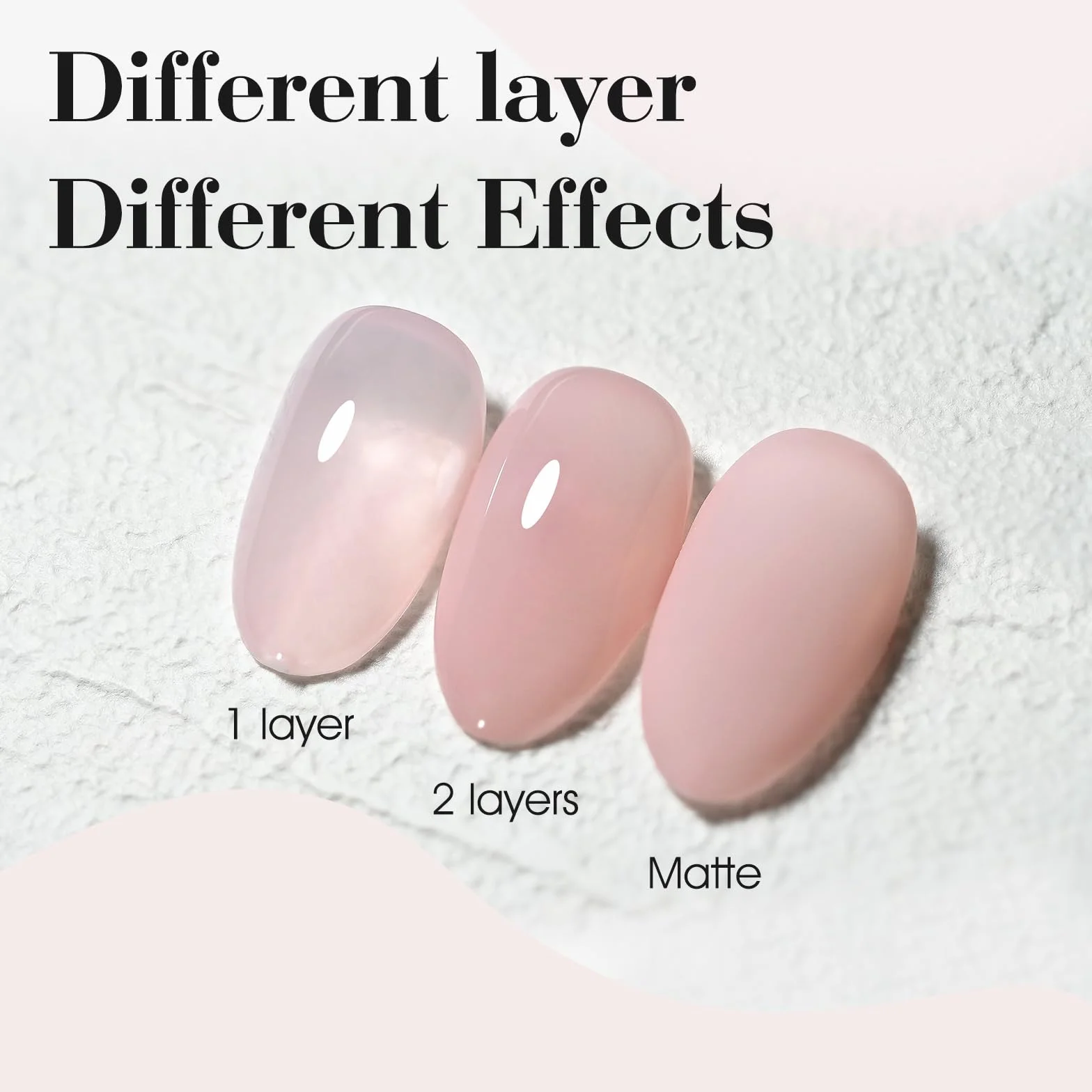 CANNI HEMA FREE Transparent French Nude Gel Nail Polish Soak Off Naturelle Rose Blanc Laiteux Nail Art