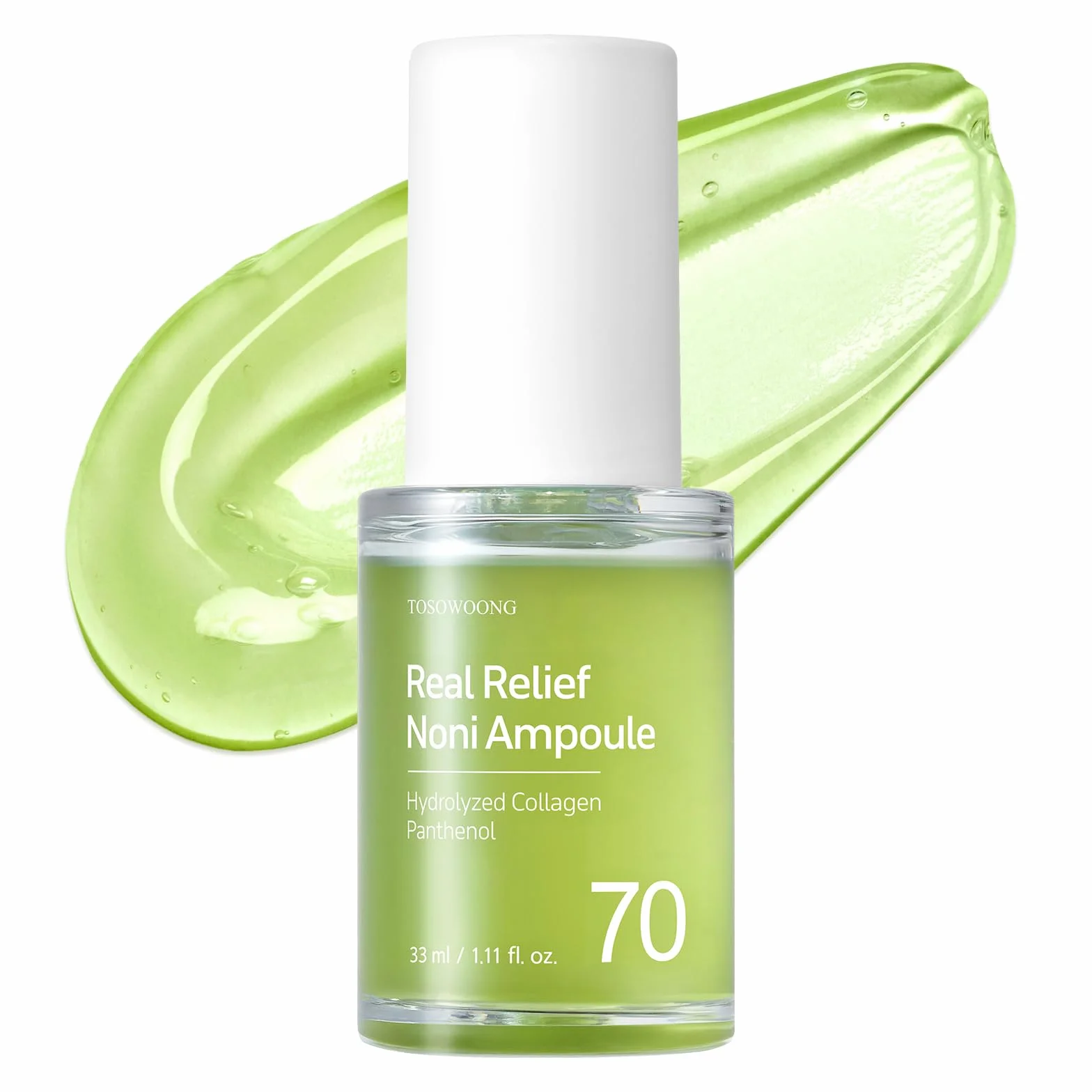 Duo Apaisant & Hydratant : Sérum Visage Acide Azélaïque 10% & Ampoule Real Relief Noni TOSOWOONG pour une Peau Claire et Éclatante