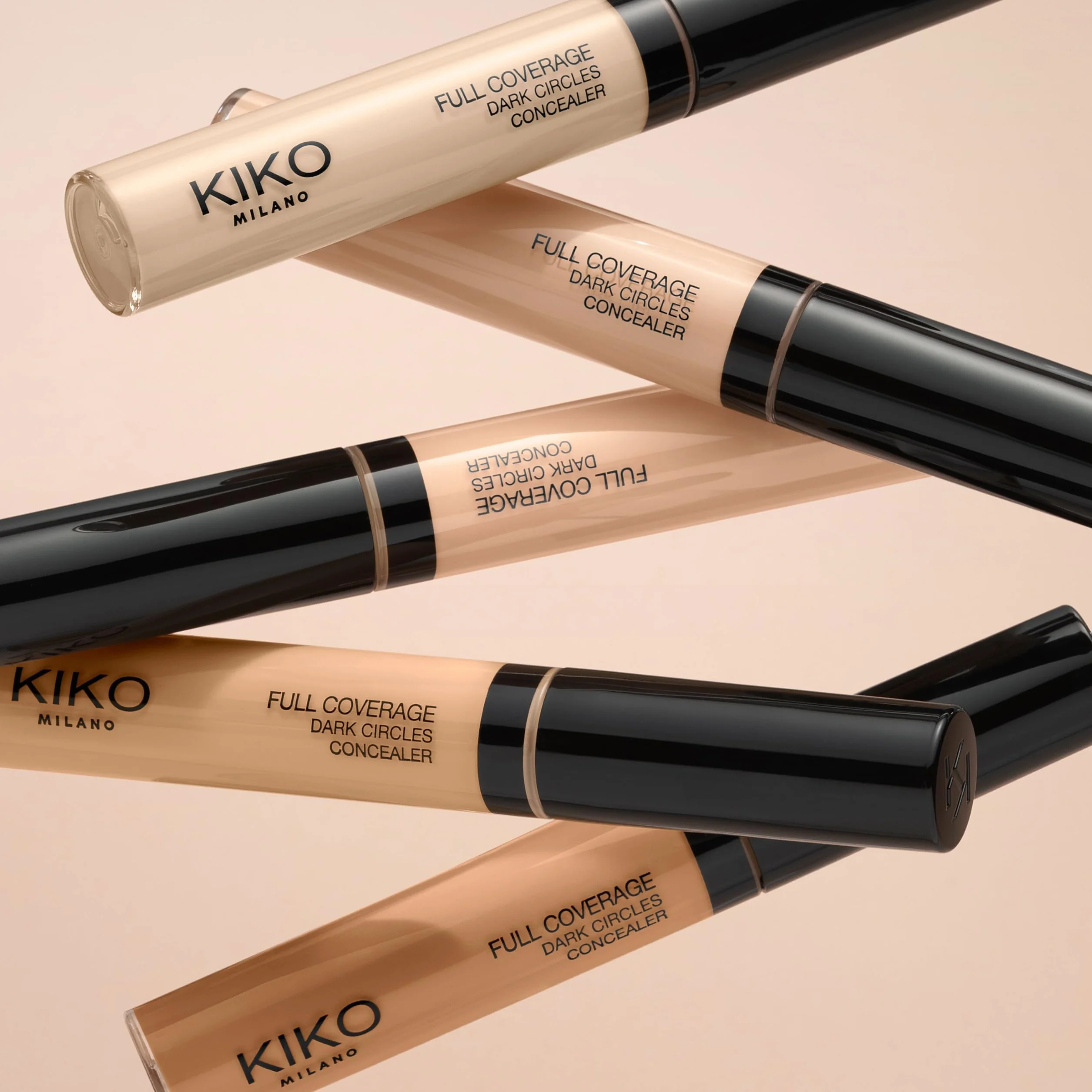KIKO Milano Full Coverage Dark Circles Concealer 01 Correcteur Liquide Haute Couvrance