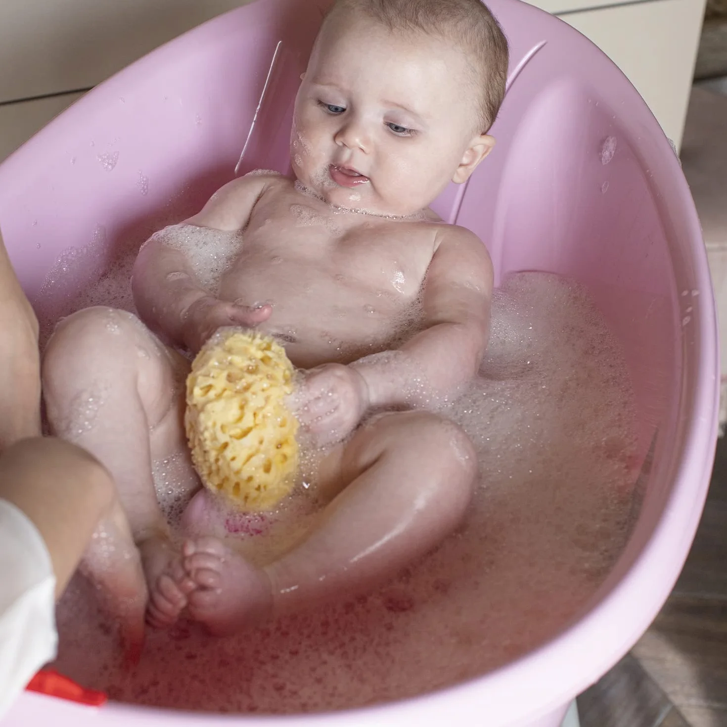 OKBABY Arcipelago Eponge Naturelle de la Mediterranée Bain Nouveau-né Taille 12
