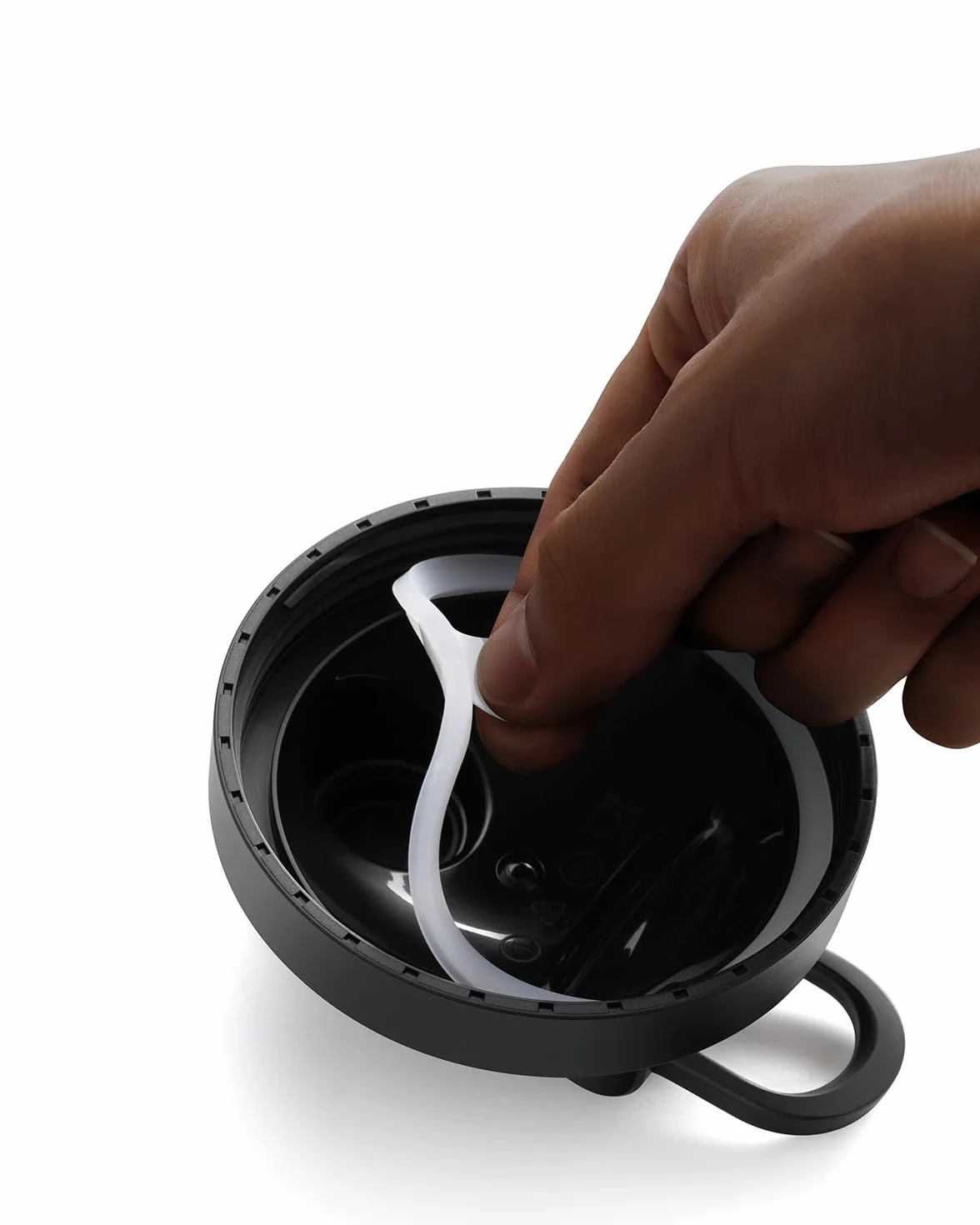 VOLTRX Titanus Bouteille shaker de protéines électrique rechargeable USB C 600 ml sans BPA