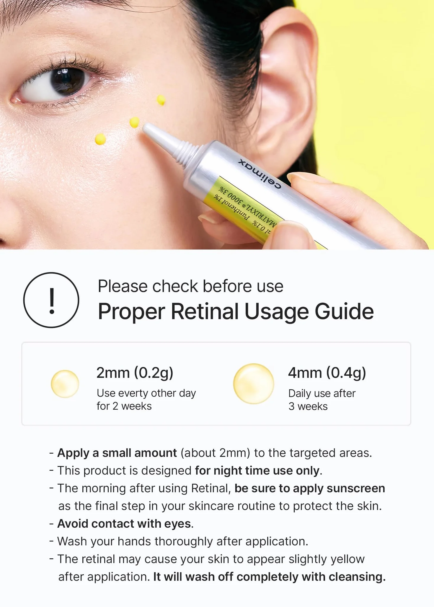Celimax The Vita A Retinal Shot Tightening Booster sérum anti-âge raffermissant au rétinal 2 x 15 ml