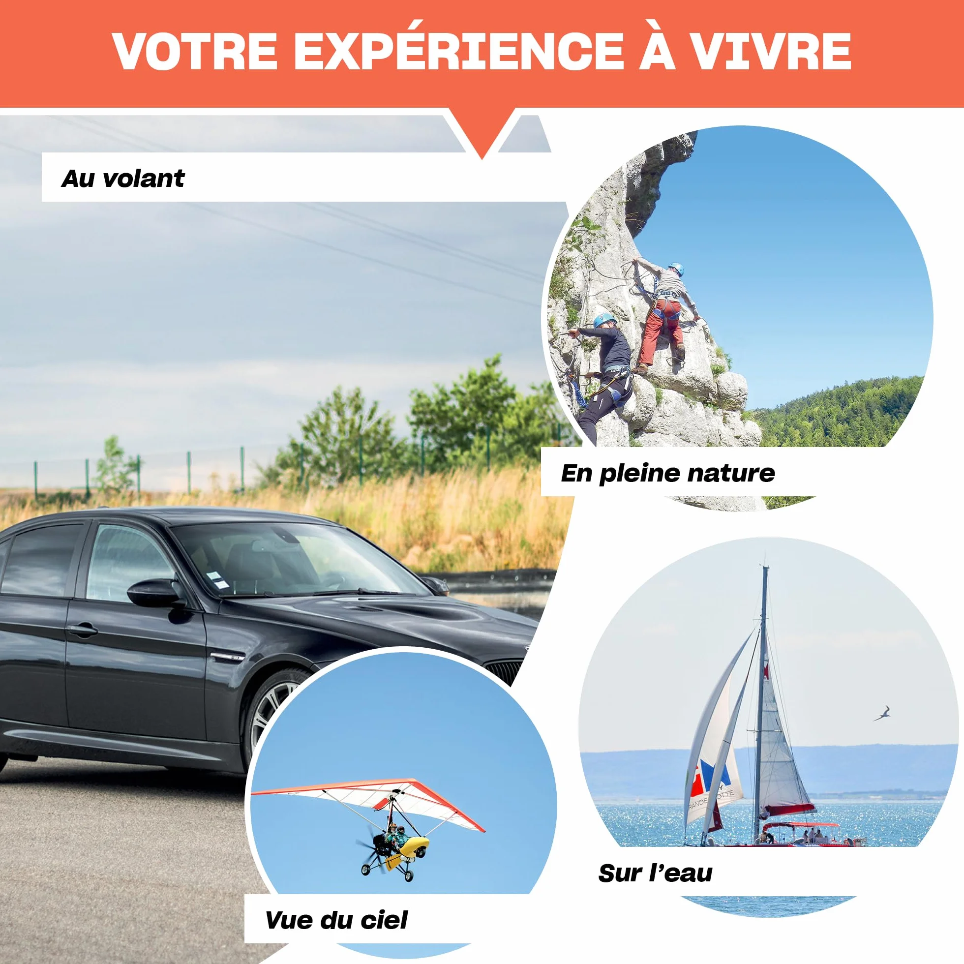 Smartbox Coffret Cadeau Sensations et Aventures pour 1 ou 2 Personnes