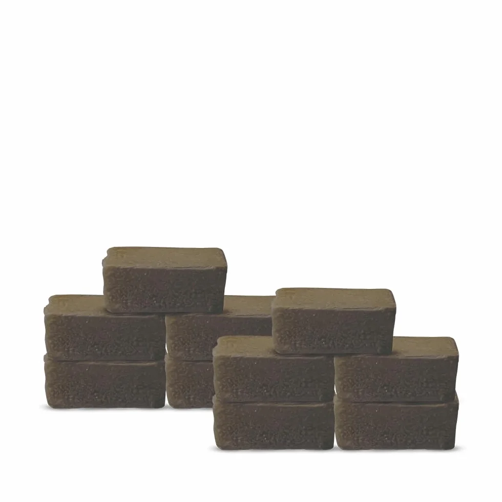 10 Carrés de Musc Noir Opium - Parfum Solide - Senteur Intense et Longue Tenue