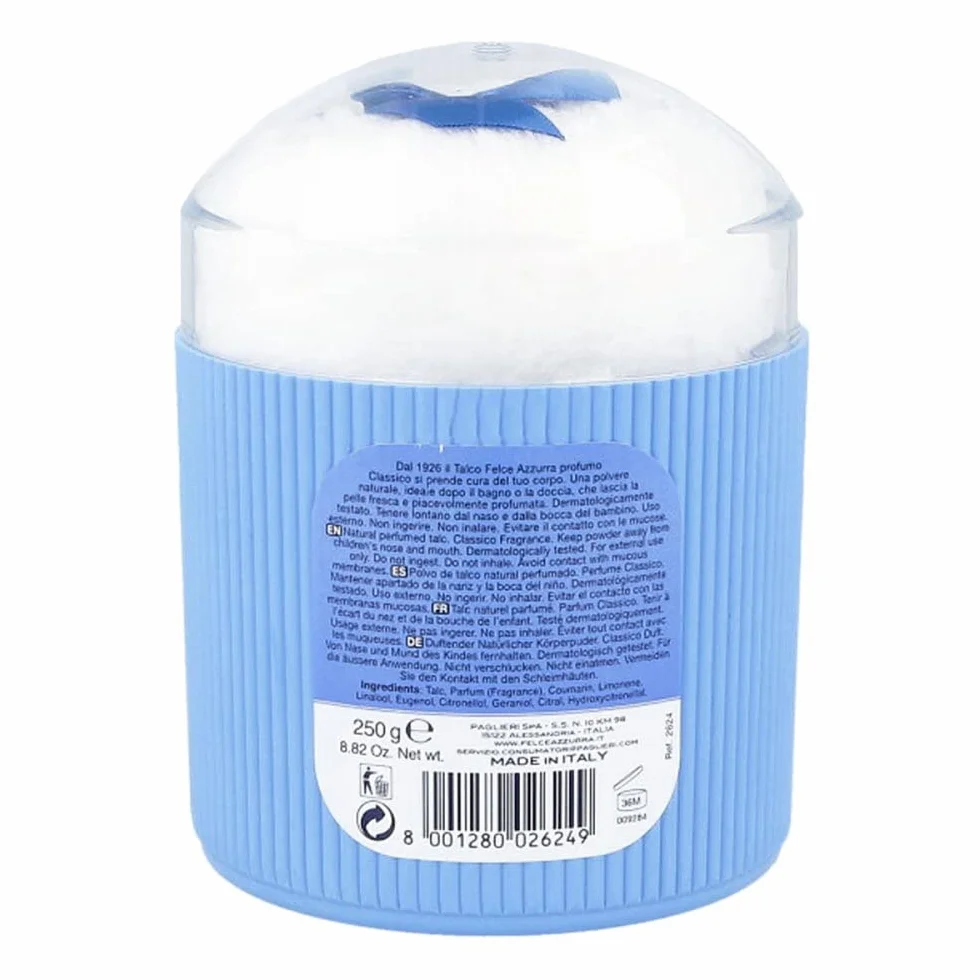 AZZURRA Paglieri Poudre de talc avec pinceau 250 g