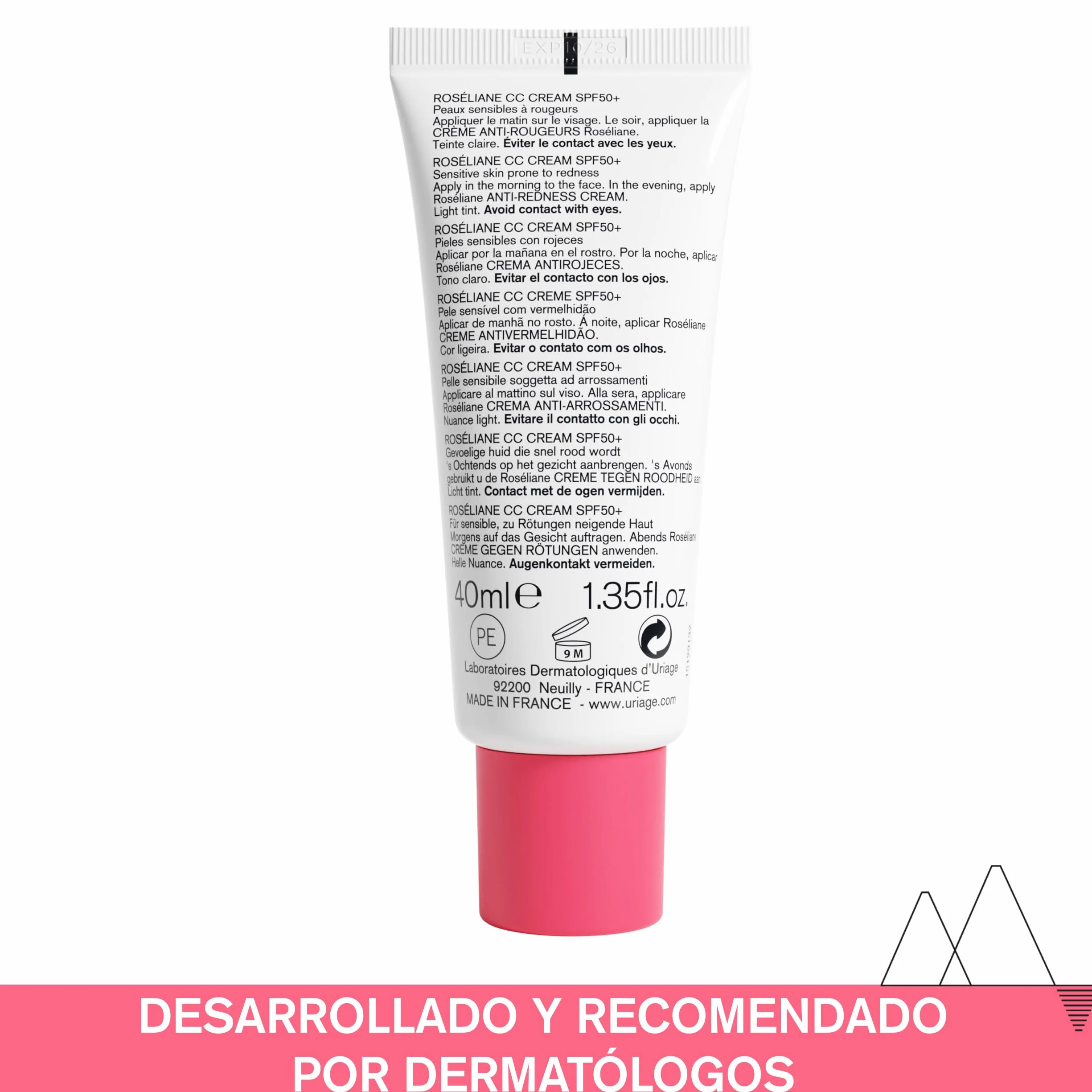 Uriage ROSELIANE CC Crème SPF50+ 40ml