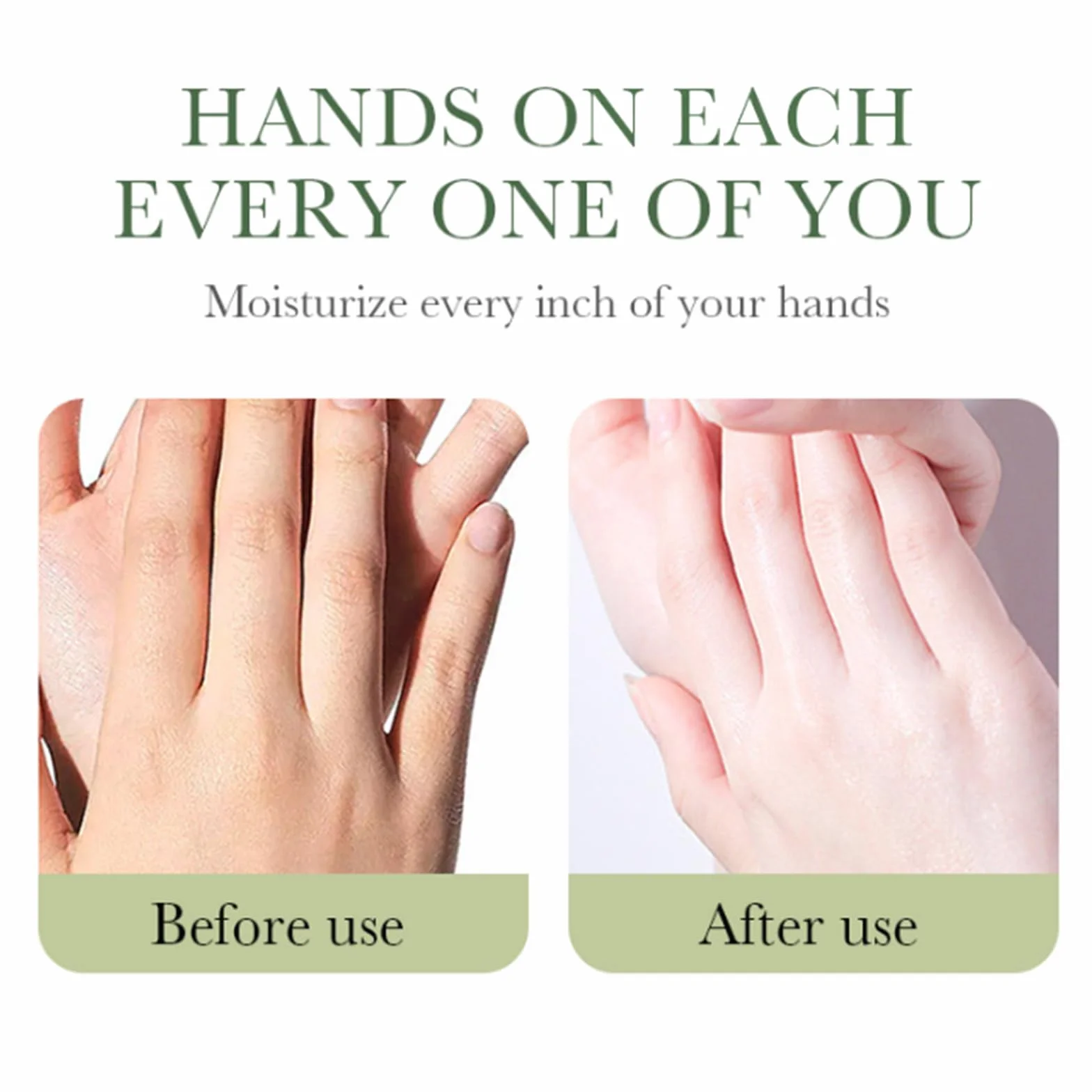 Main Gants Hydratants Masque Nourrissant Exfoliant Régénérant Mains Sèches Vieillissantes Gercées Avocat 5 Paires