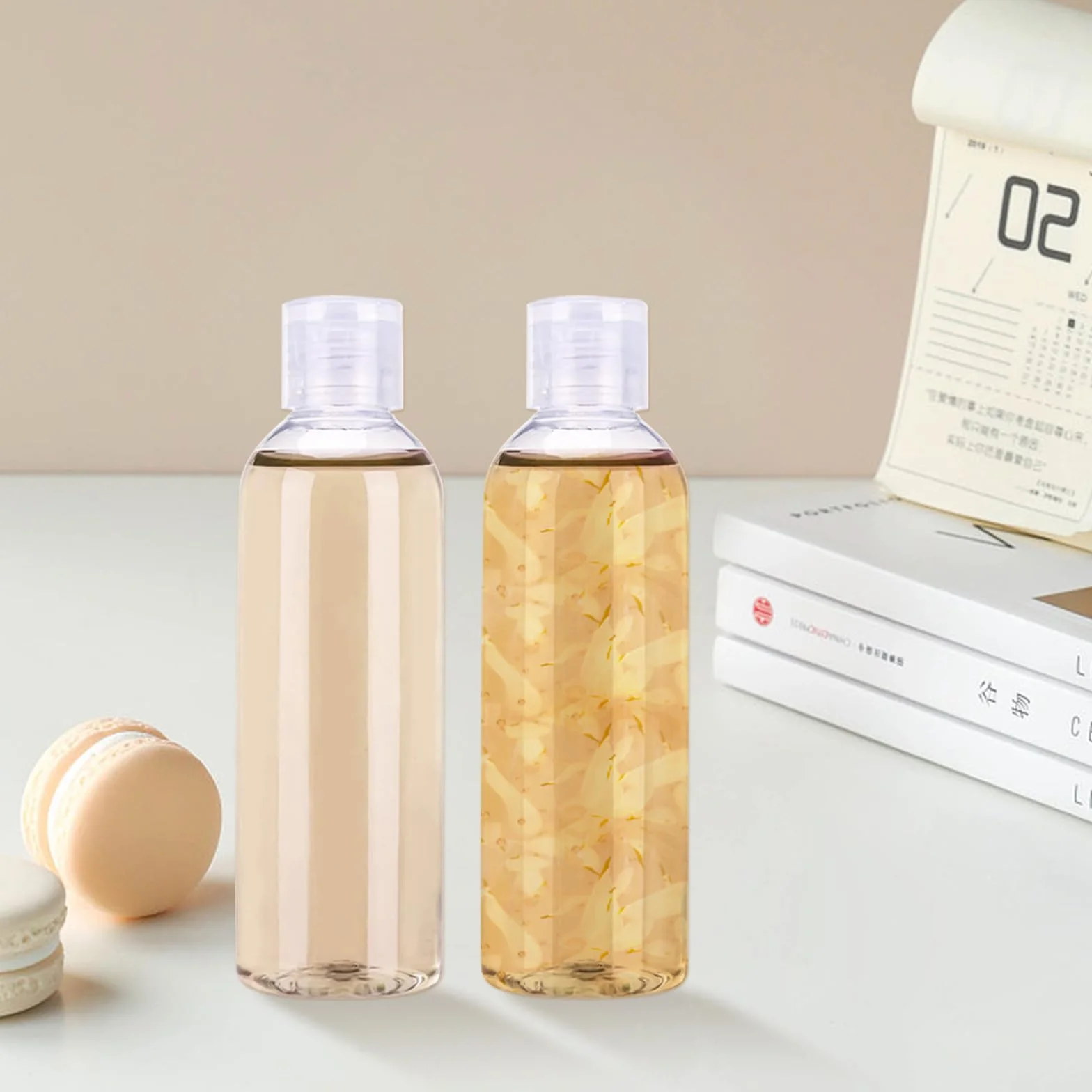 Flacon Voyage 100ml Vide Avion 10 Pièces pour Shampooings Lotions Gel Douche