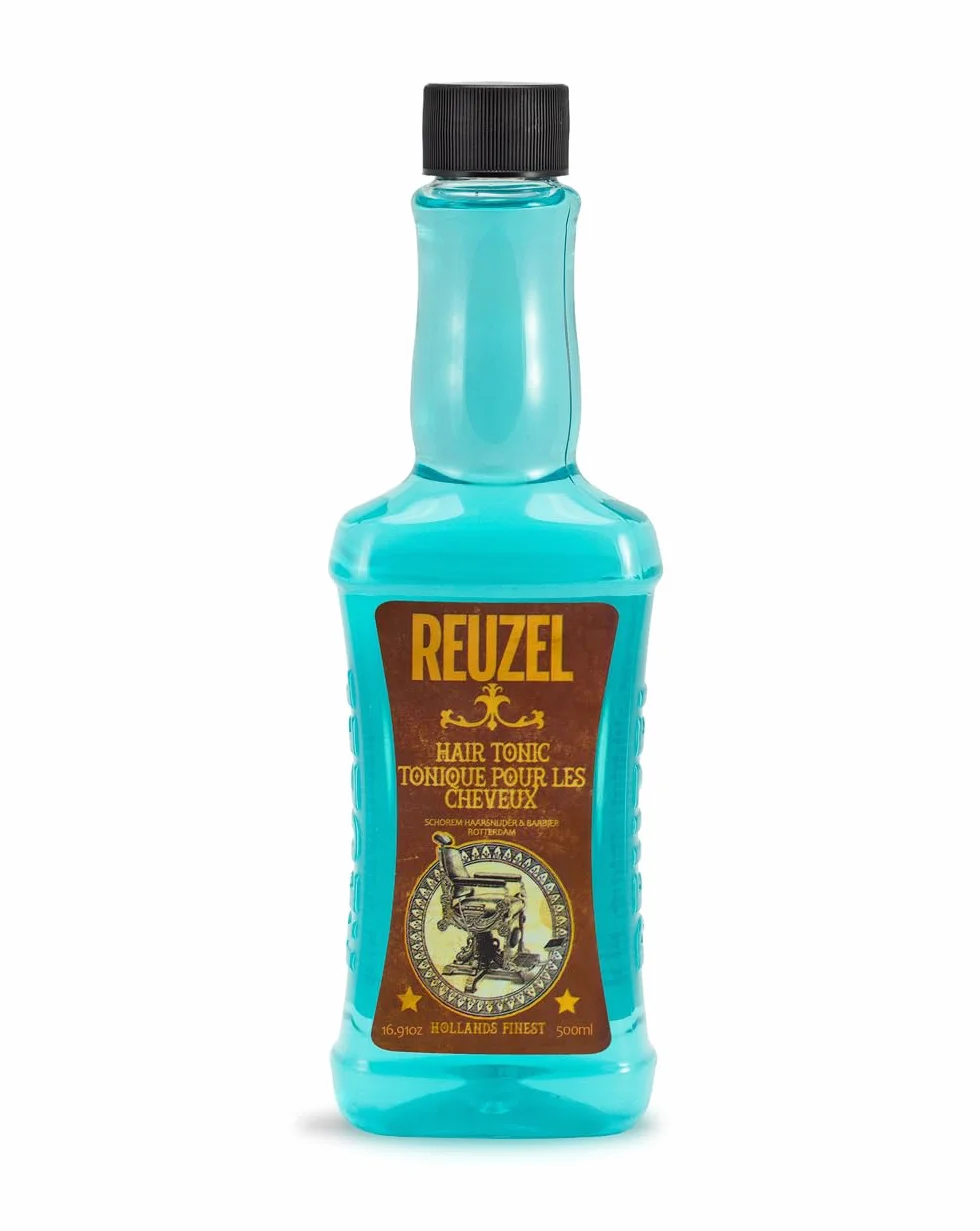 Reuzel Grooming Hair Tonic - Volume, Lift and Texture - Light to Medium Hold - Quintessential Blow Dry Tonic - Subtle Apple Peppermint Fragrance - Non-Greasy Formula - for All Hair Types - 500 ml
