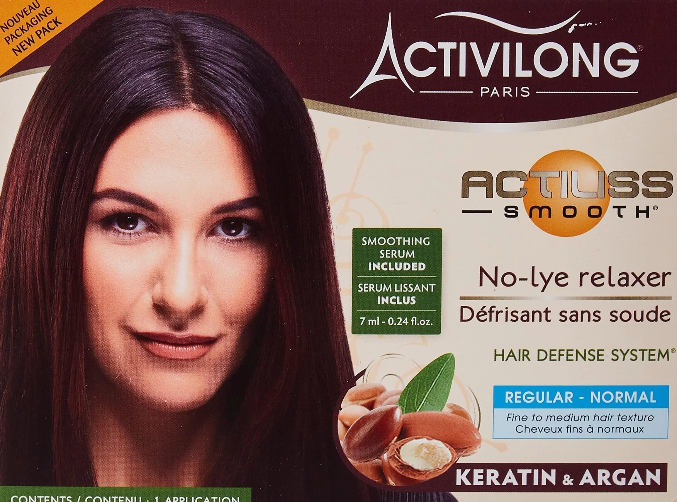 Activilong Actiliss Défrisant Normal sans Soude Argan et Kératine
