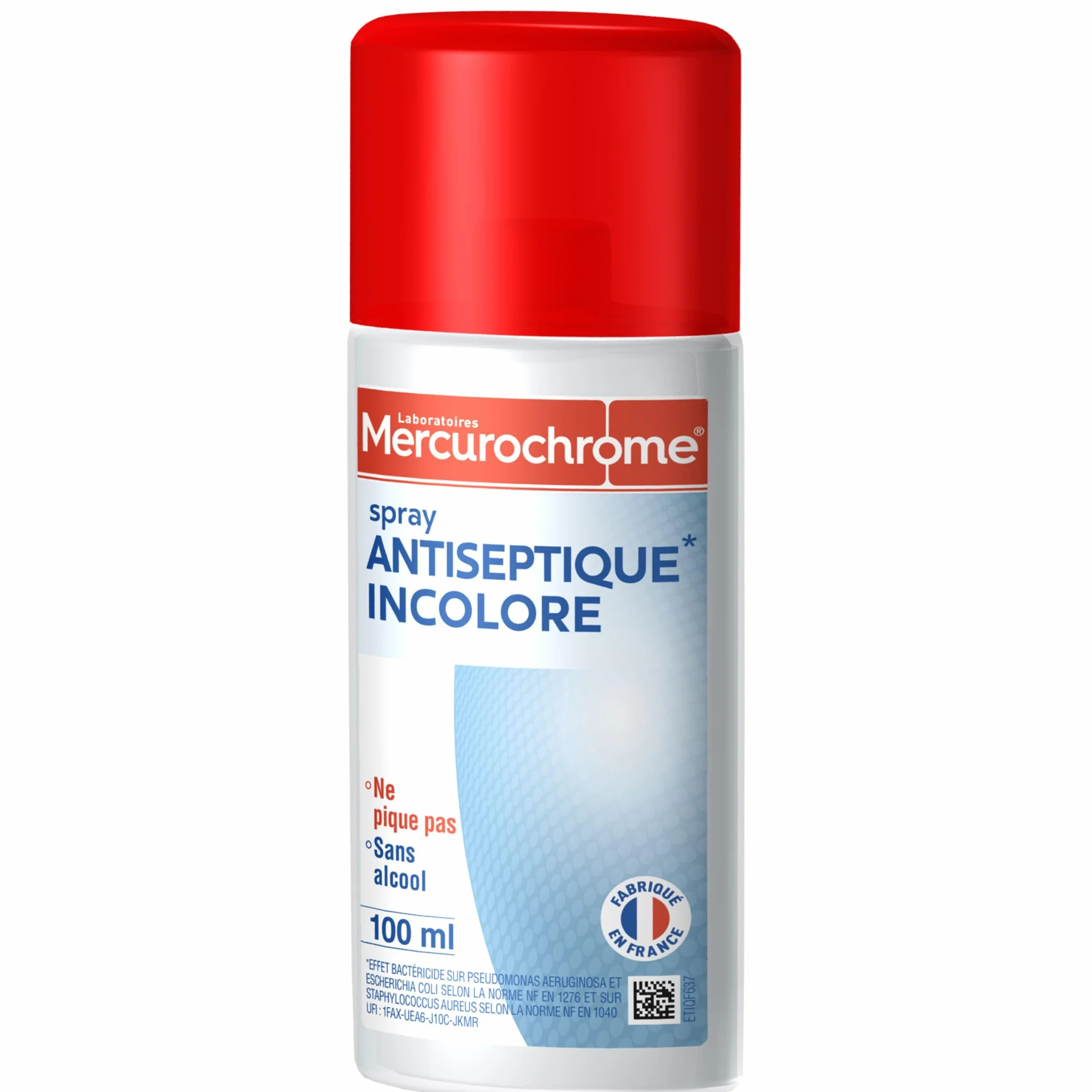 Spray Antiseptique Incolore Sans Alcool 100 ml