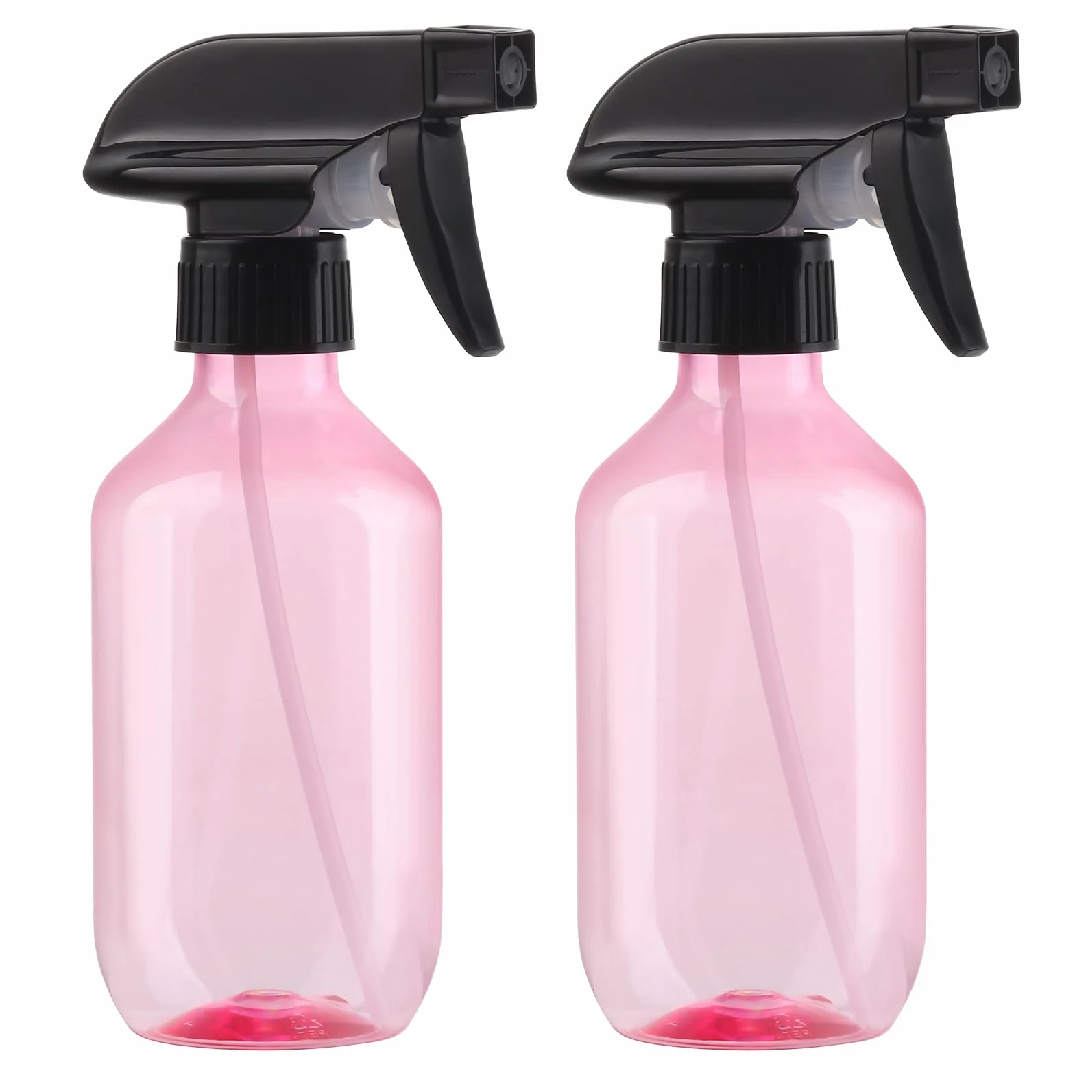 Lot de 2 flacons pulvérisateurs en plastique rechargeables de 300 ml pour plantes, jardin, nettoyage des animaux domestiques, coiffeurs, soins de voiture