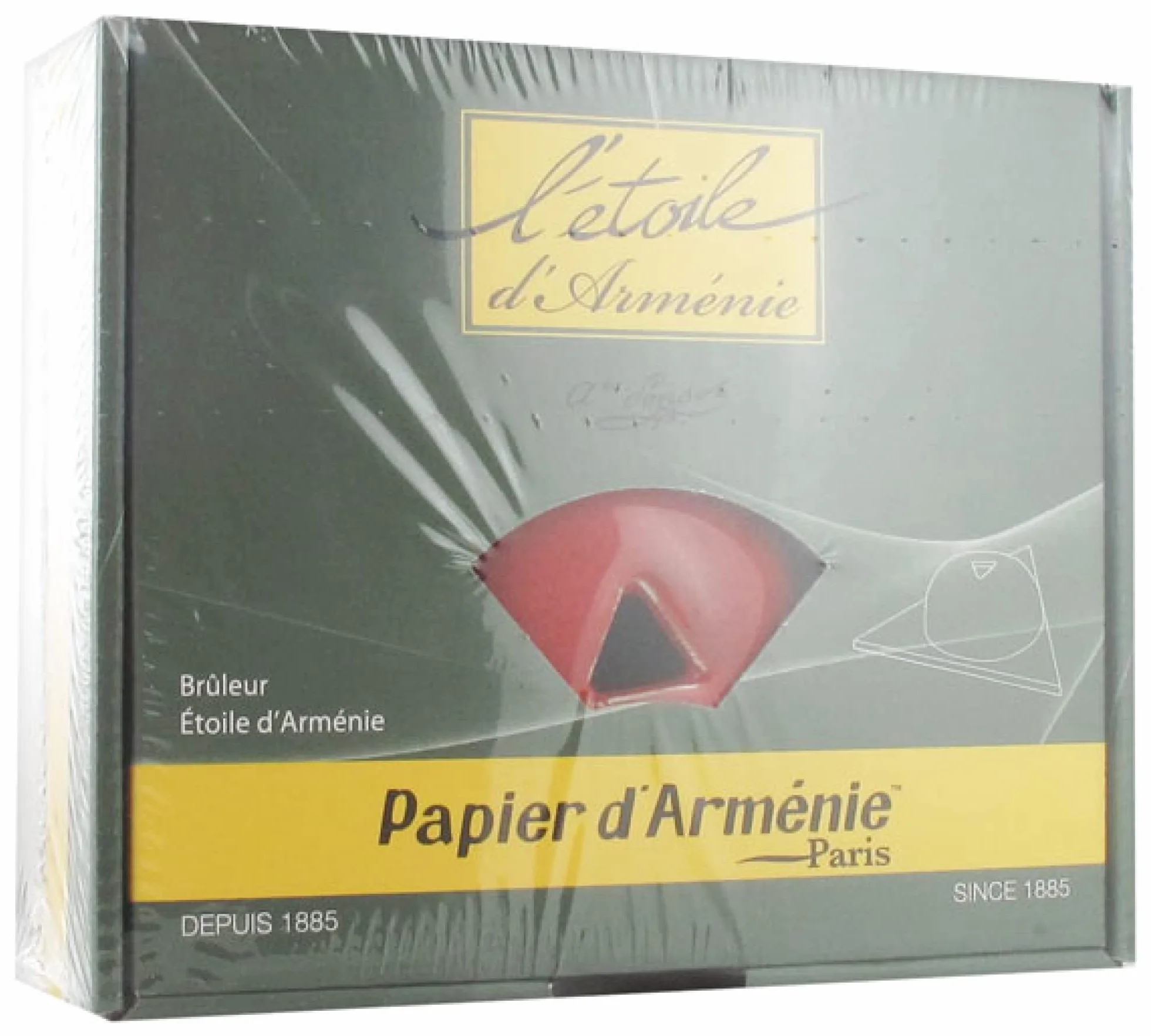 Papier d'Arménie Brûleur - Rouge