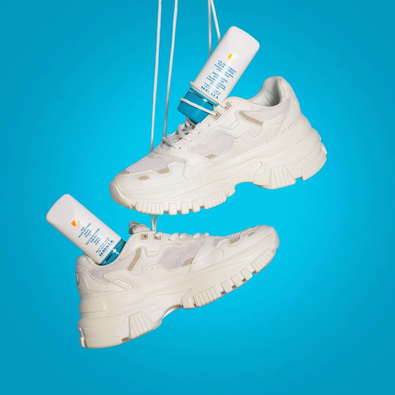 Mavala Talc pour les Pieds Absorption de l'Humidité Poudre Longue Durée Anti-Odeur 50g