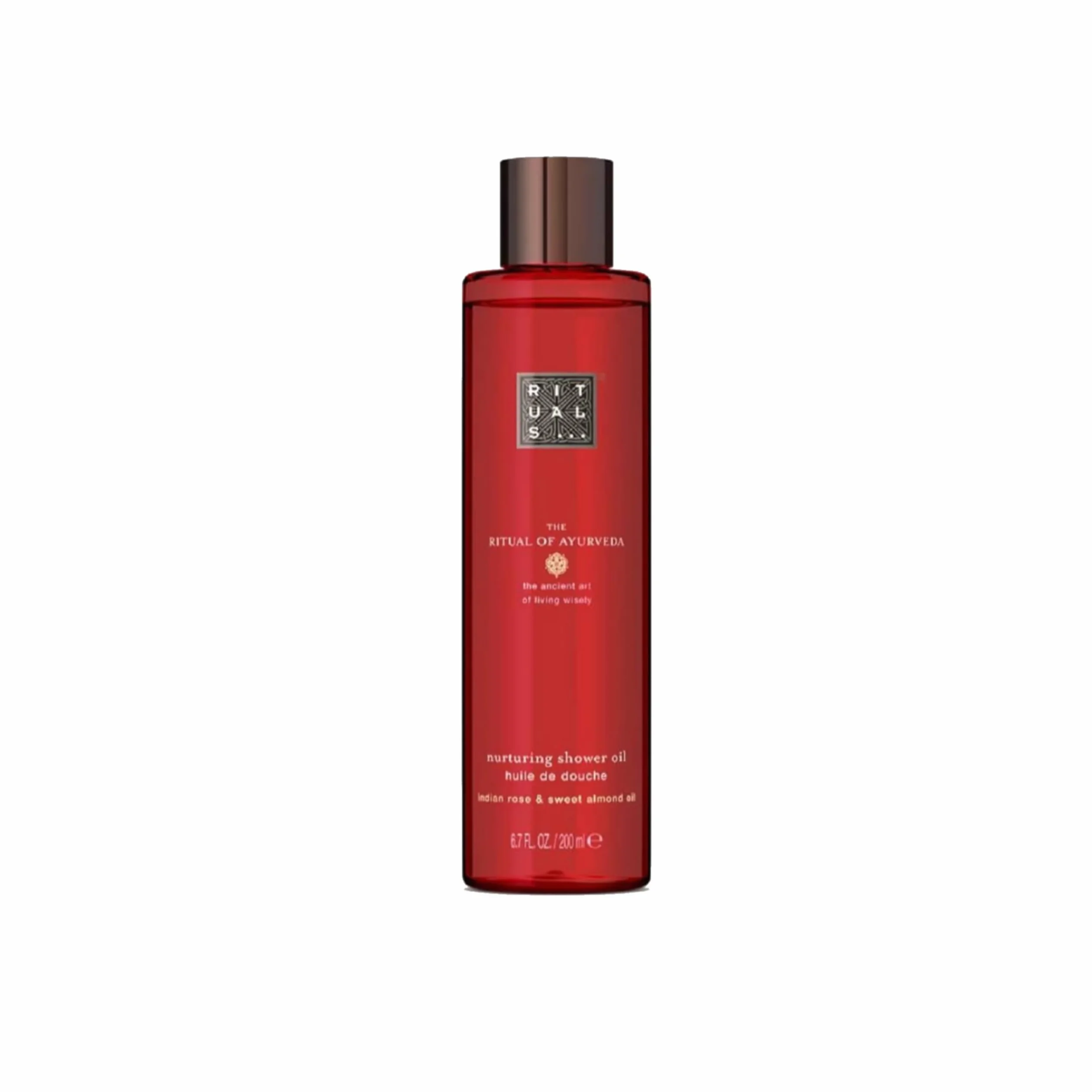 RITUALS The Rituals of Ayurveda Huile de douche rose indienne huile d'amande douce 200ml