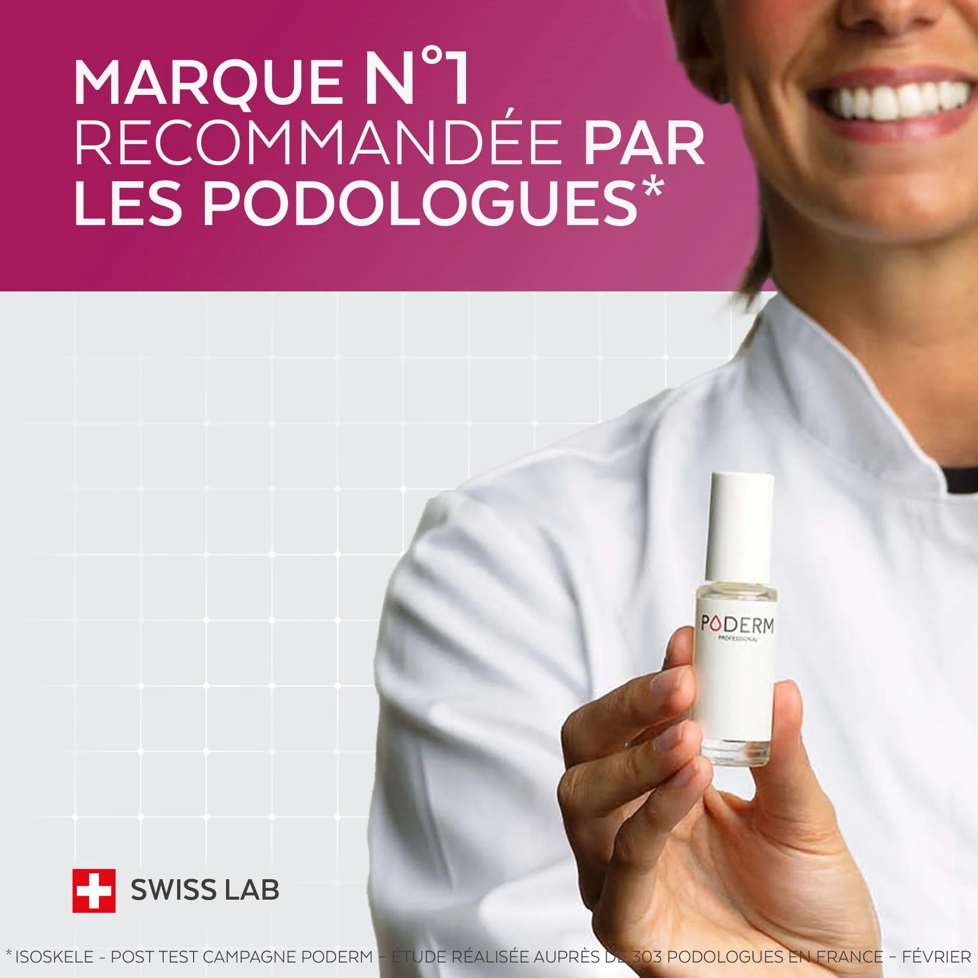 Poderm Cuticle Remover 2en1 Exfolie Hydrate Peaux Mortes Swiss Lab
