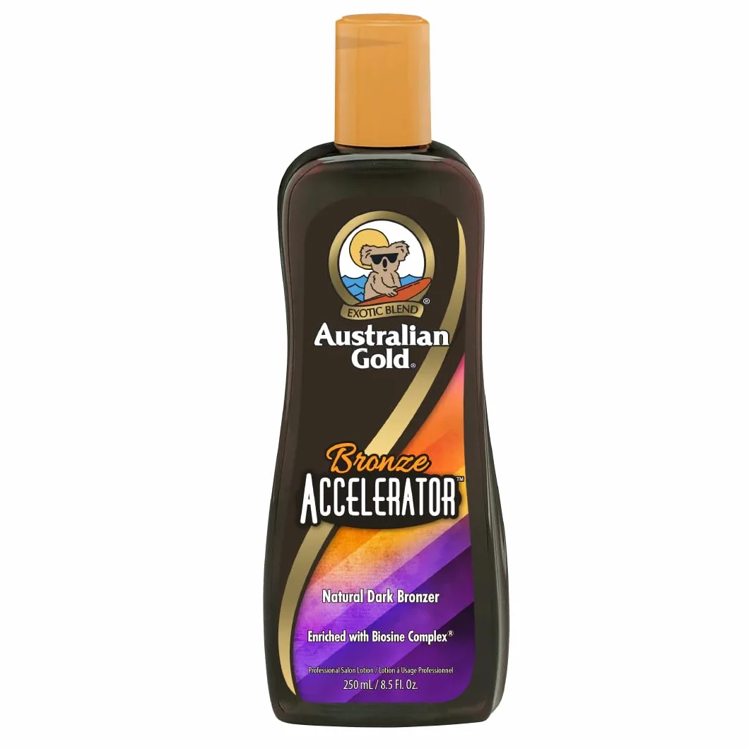Australian Gold Good Line Bronze Accelerator Intensifier avec bronzants naturels 250ml