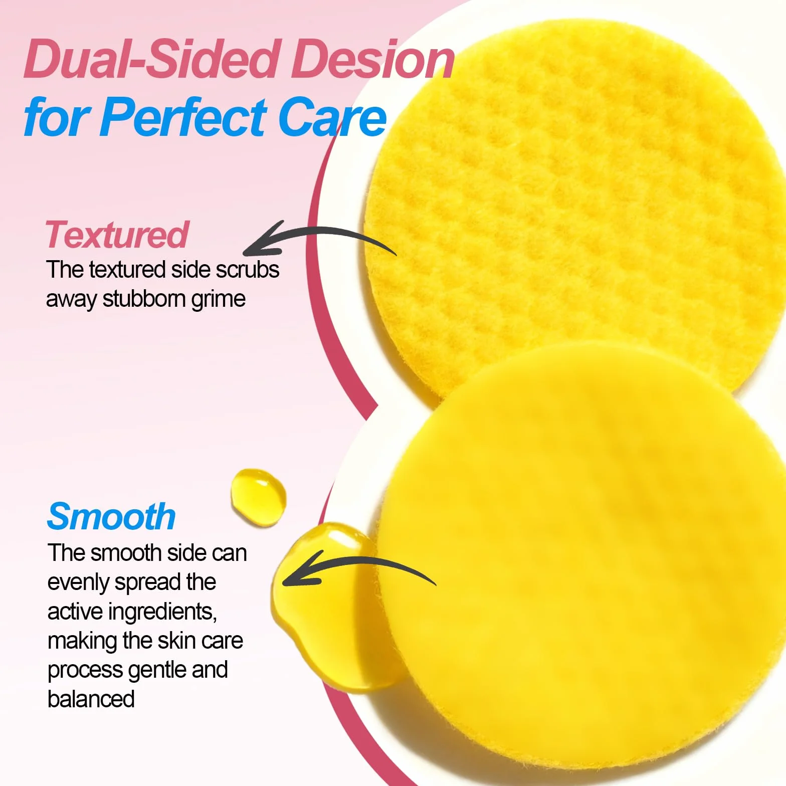 Turmeric Kojic Acid Exfoliating Cleansing Pads 40pcs
