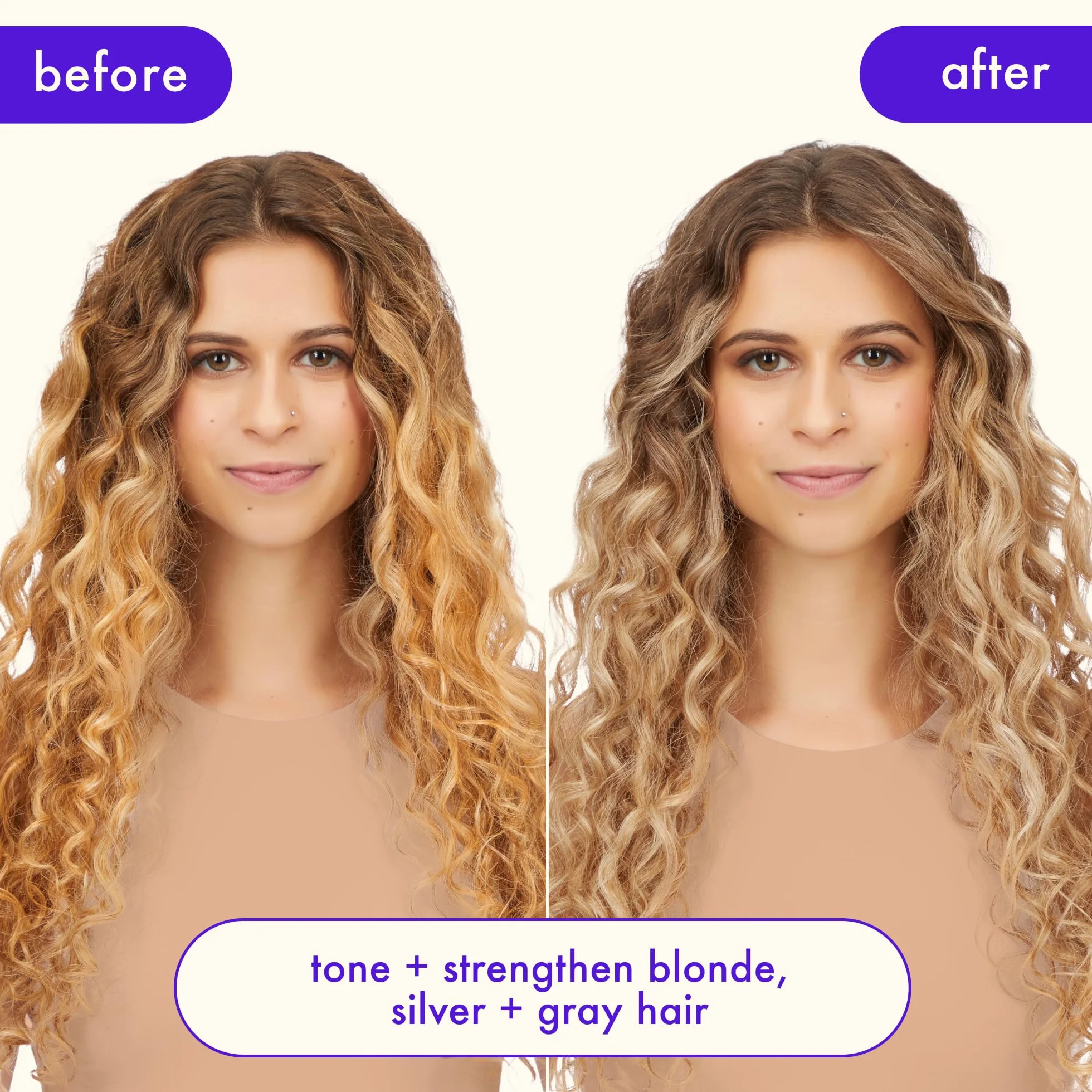 Amika BUST YOUR BRASS Cool Blonde Bond Repair Conditioner 60ml