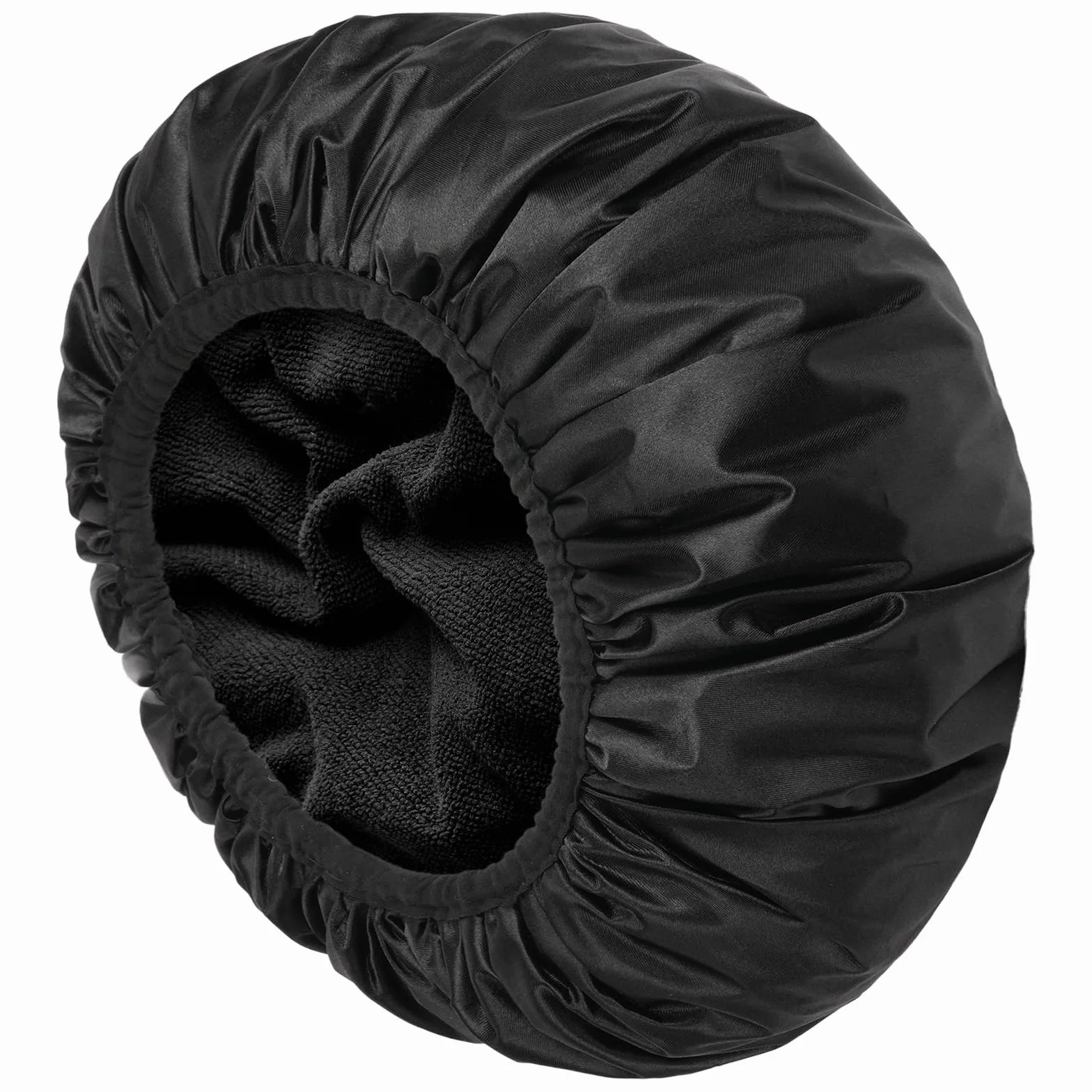 Bonnet De Douche Réutilisable Triple Couche Microfibre Imperméable