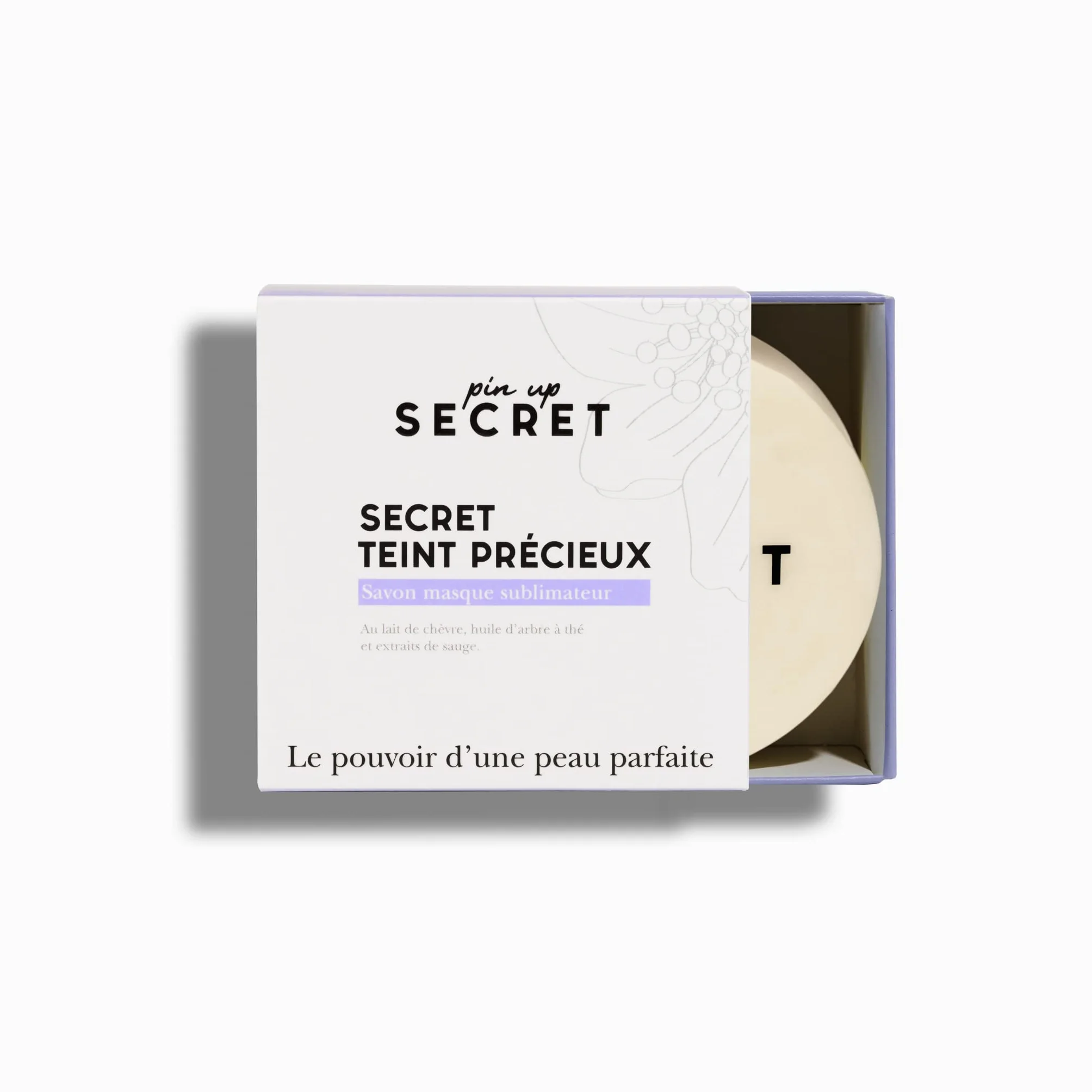 Savon Masque au Lait de Chèvre Secret Teint Précieux Anti Imperfections 120g