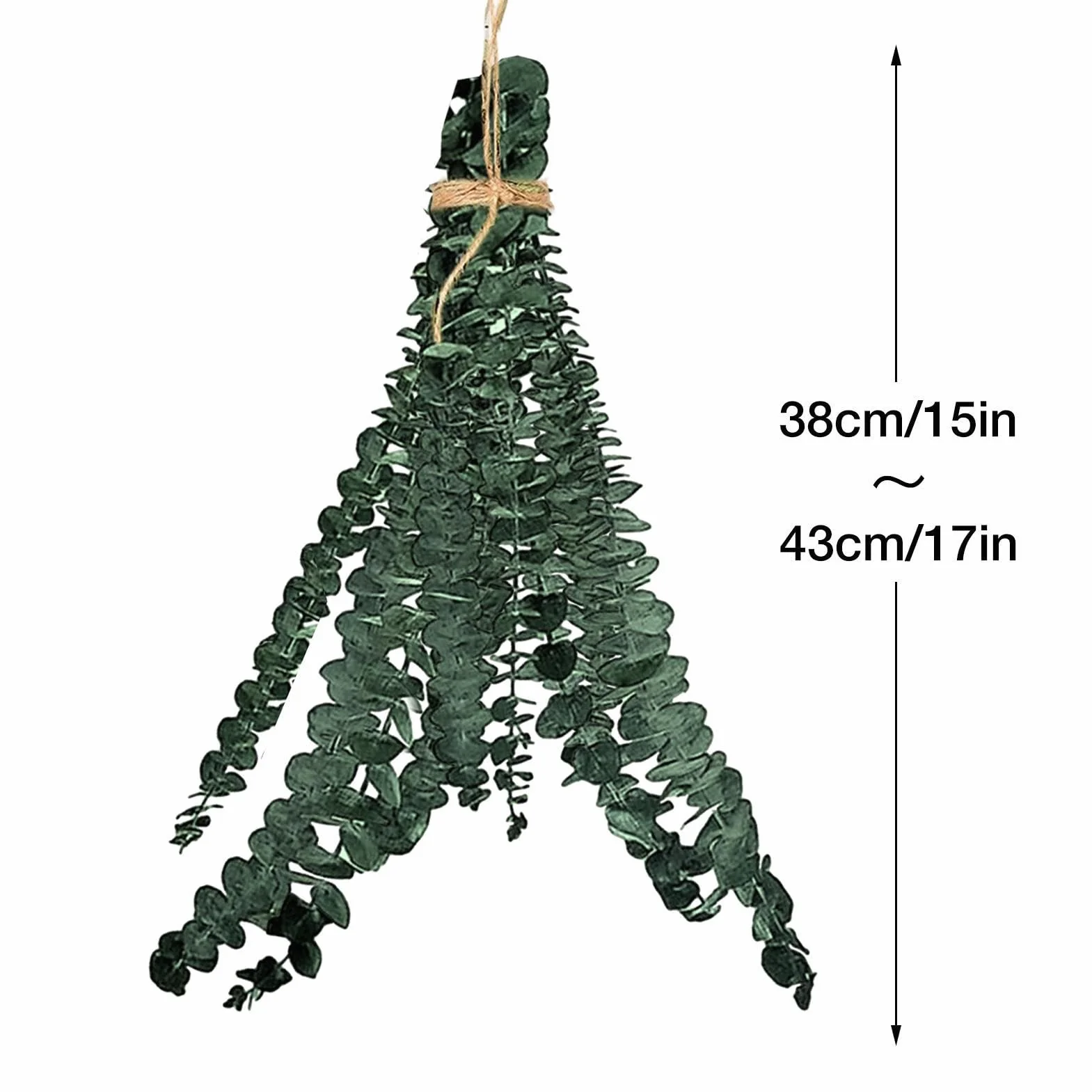 Tiges d'Eucalyptus pour Douche - Naturelles Grand Format 10 Unités, Arrangements Fleurs Sèches Décoration Maison Salle de Bain