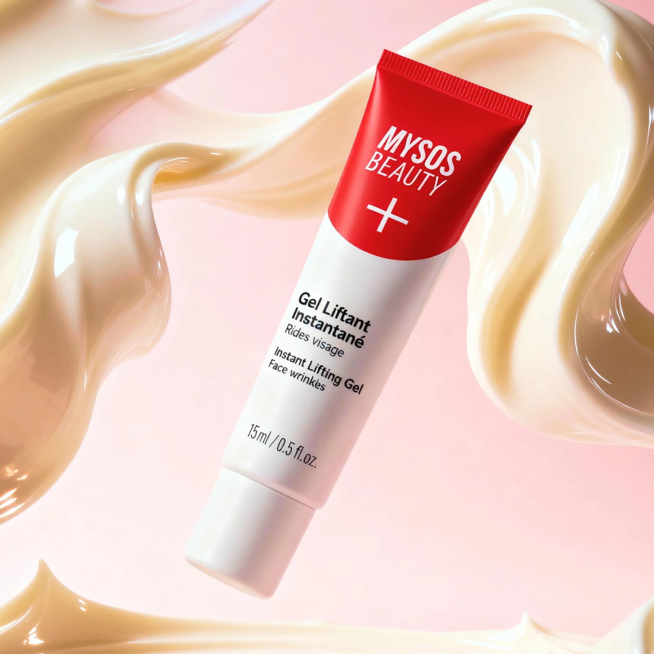 MYSOSBEAUTY Combleur de Rides Correcteur Poches et Rides Crème Liftante Contour des Yeux Anti-Age 8 ml