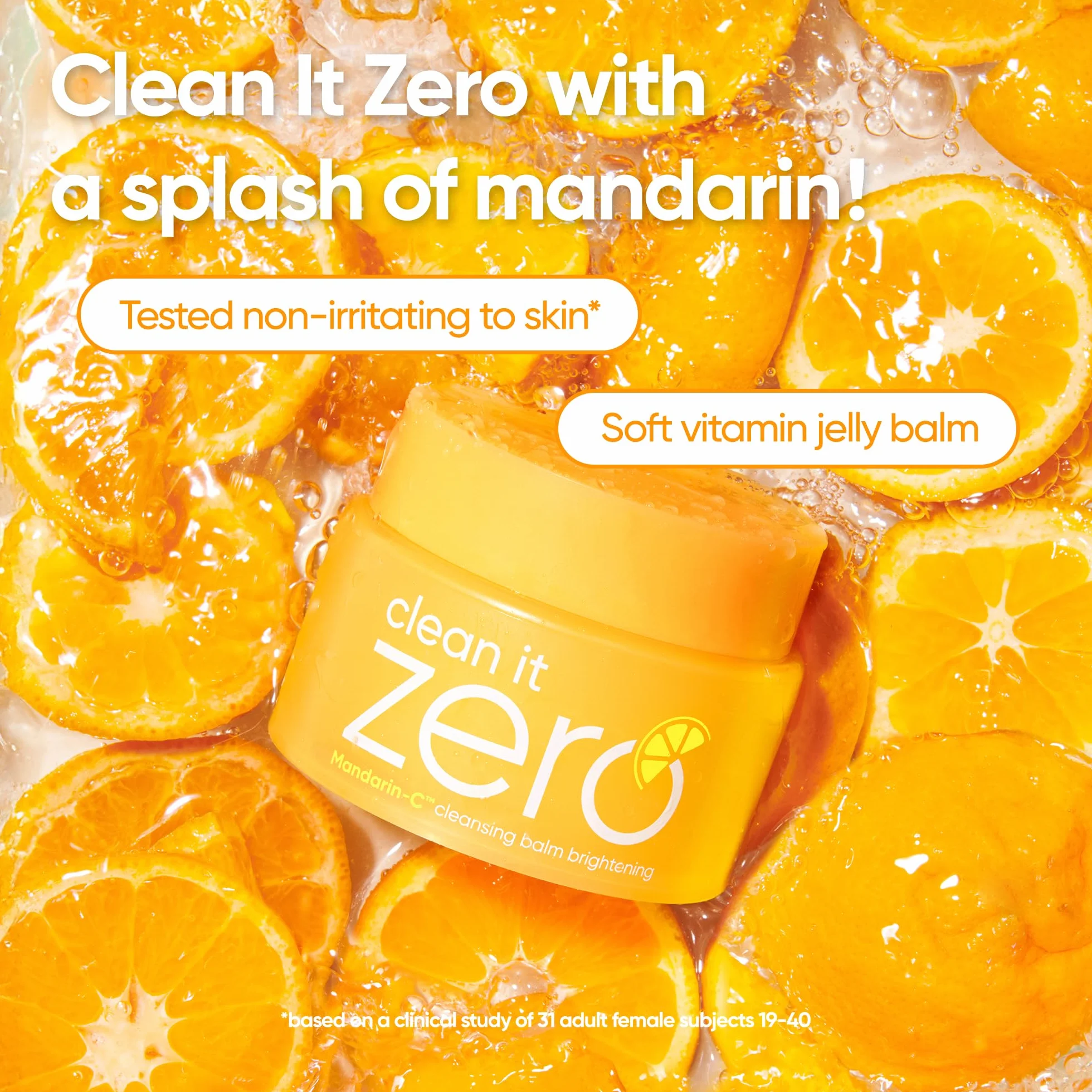 BANILA CO Clean it Zero Baume nettoyant éclaircissant démaquillant coréen 100 ml vitamine C