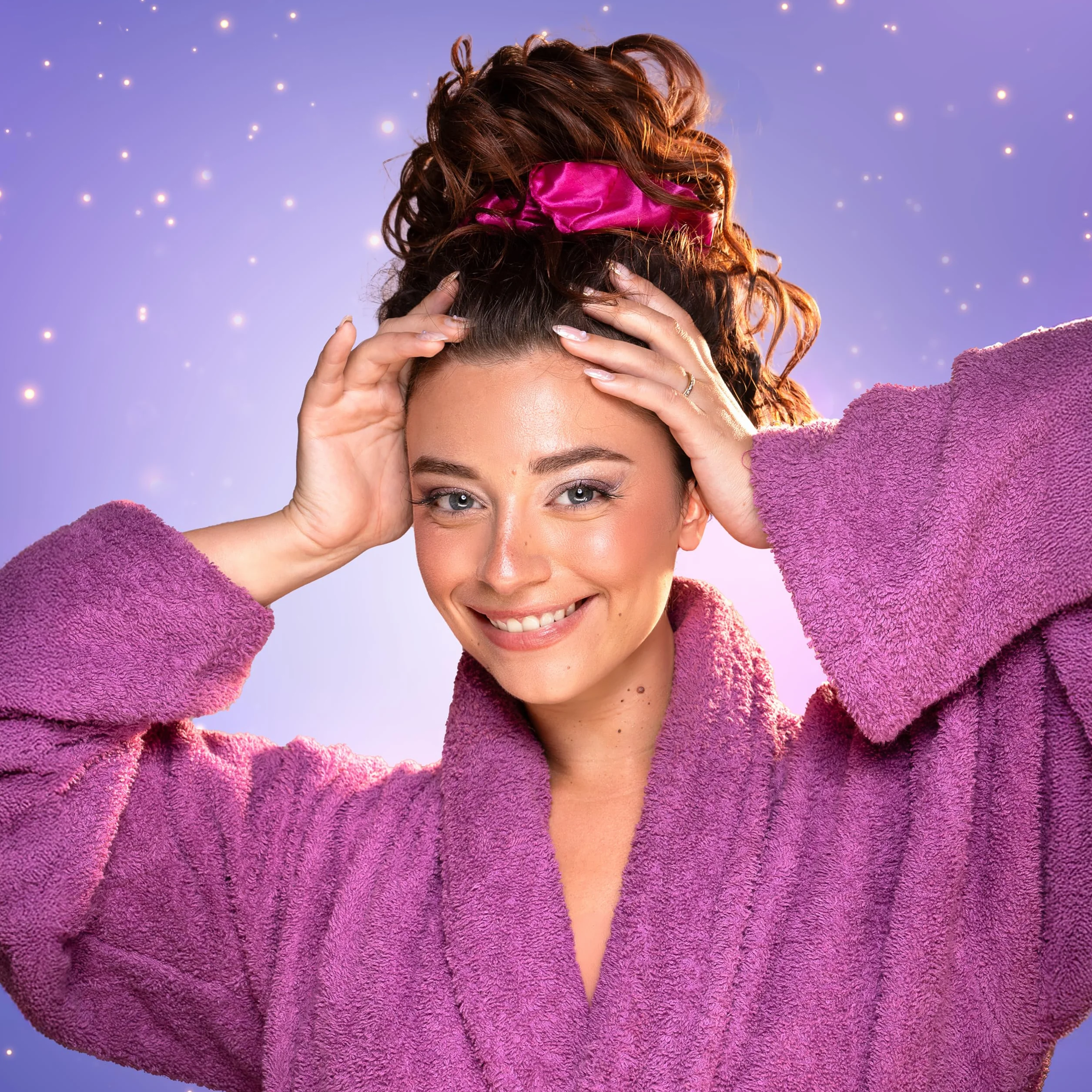 Les Secrets De Loly Coffret Noël Ondulés Routine 4 Produits 3 Accessoires Satin Hydratation Définition Cheveux Ondulés 97% Galaxy Curls