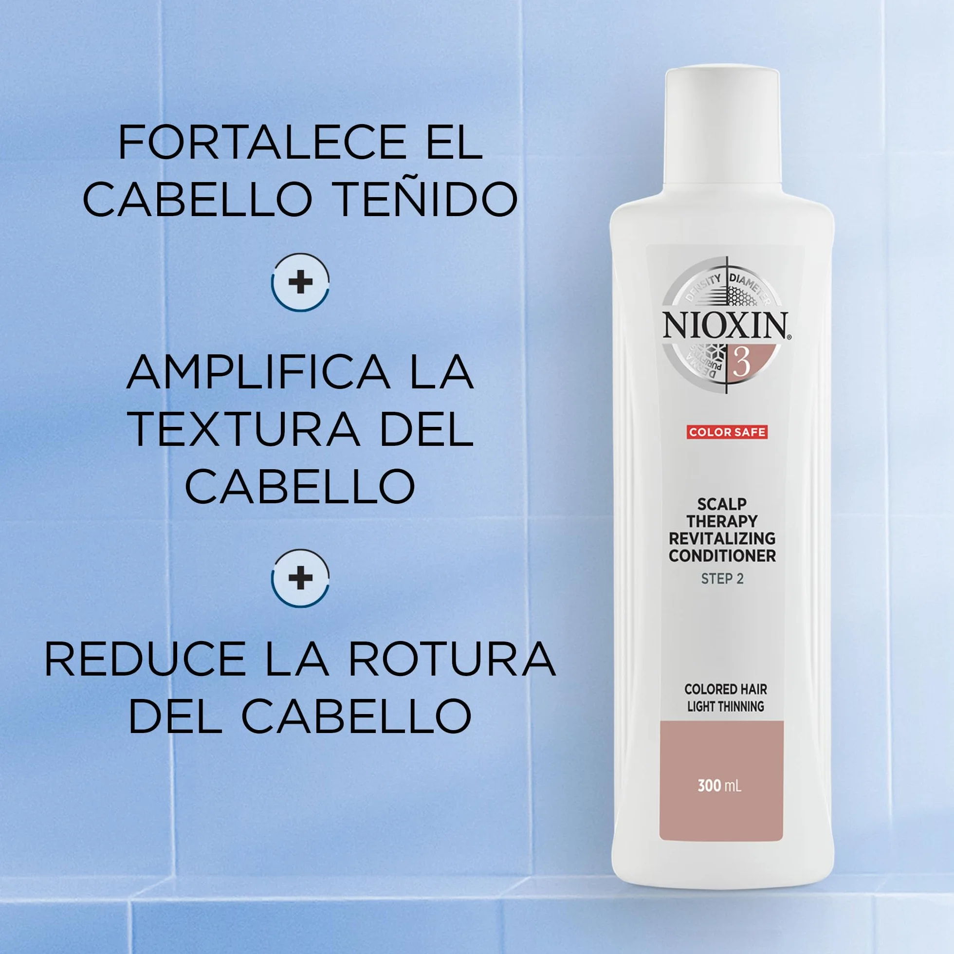 NIOXIN System 3 Conditionneur pour cheveux normaux à fins et colorés 1000ml