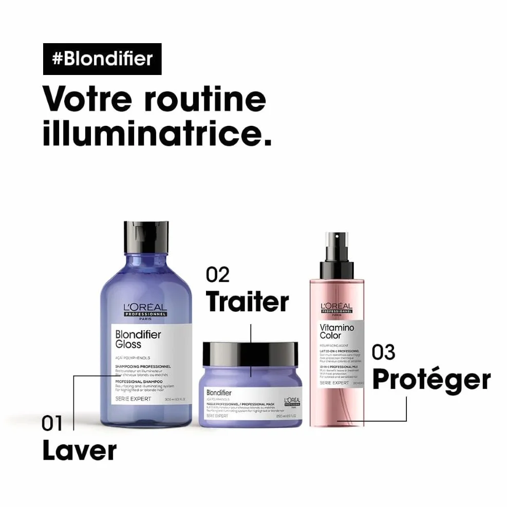 L'Oréal Professionnel Paris Masque nutritif illuminateur Blondifier 250ml 500ml