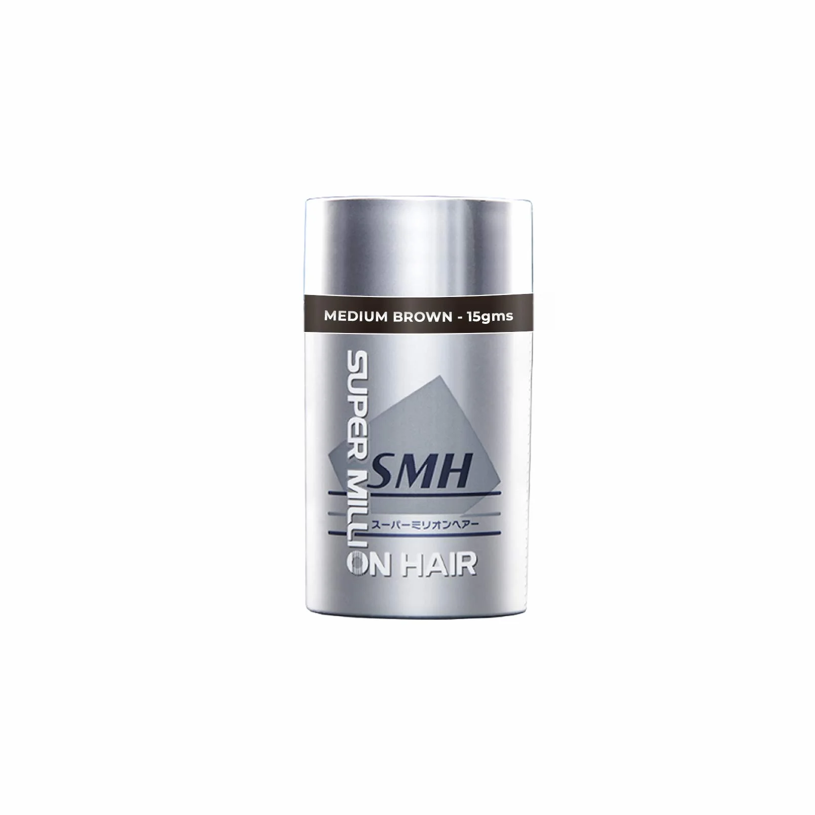 Super Million Hair 15g Hair Fibres - Medium Brown