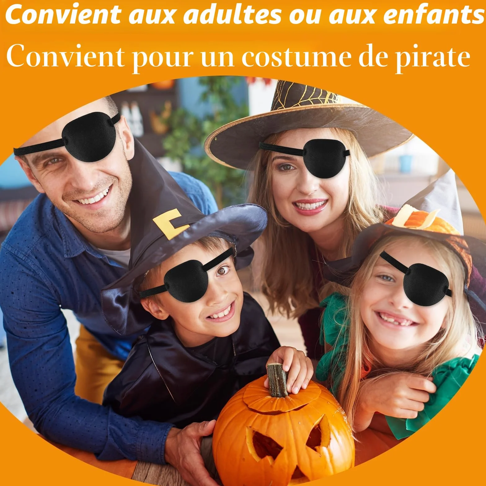Cache-Œil Médical Réglable Adulte Enfant pour Amblyopie, Strabisme et Chirurgie - 2 Pièces