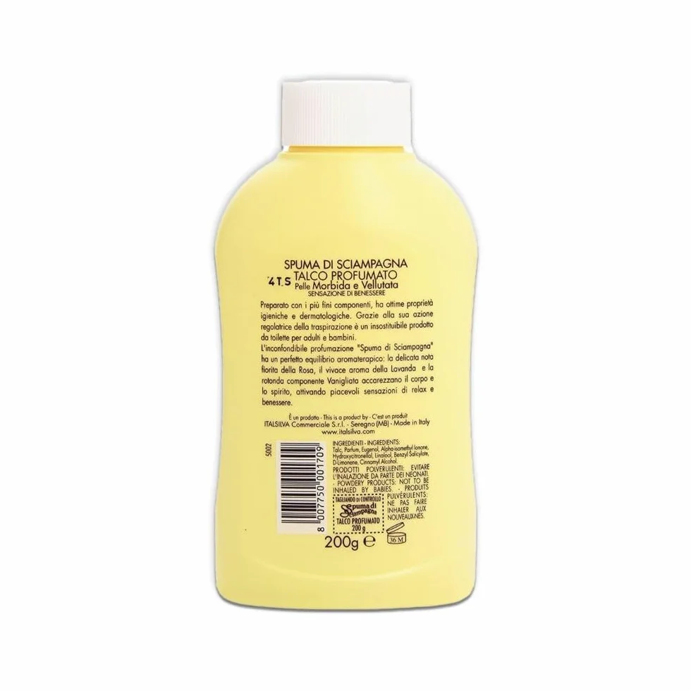 Spuma di Sciampagna Talc parfumé 200 g