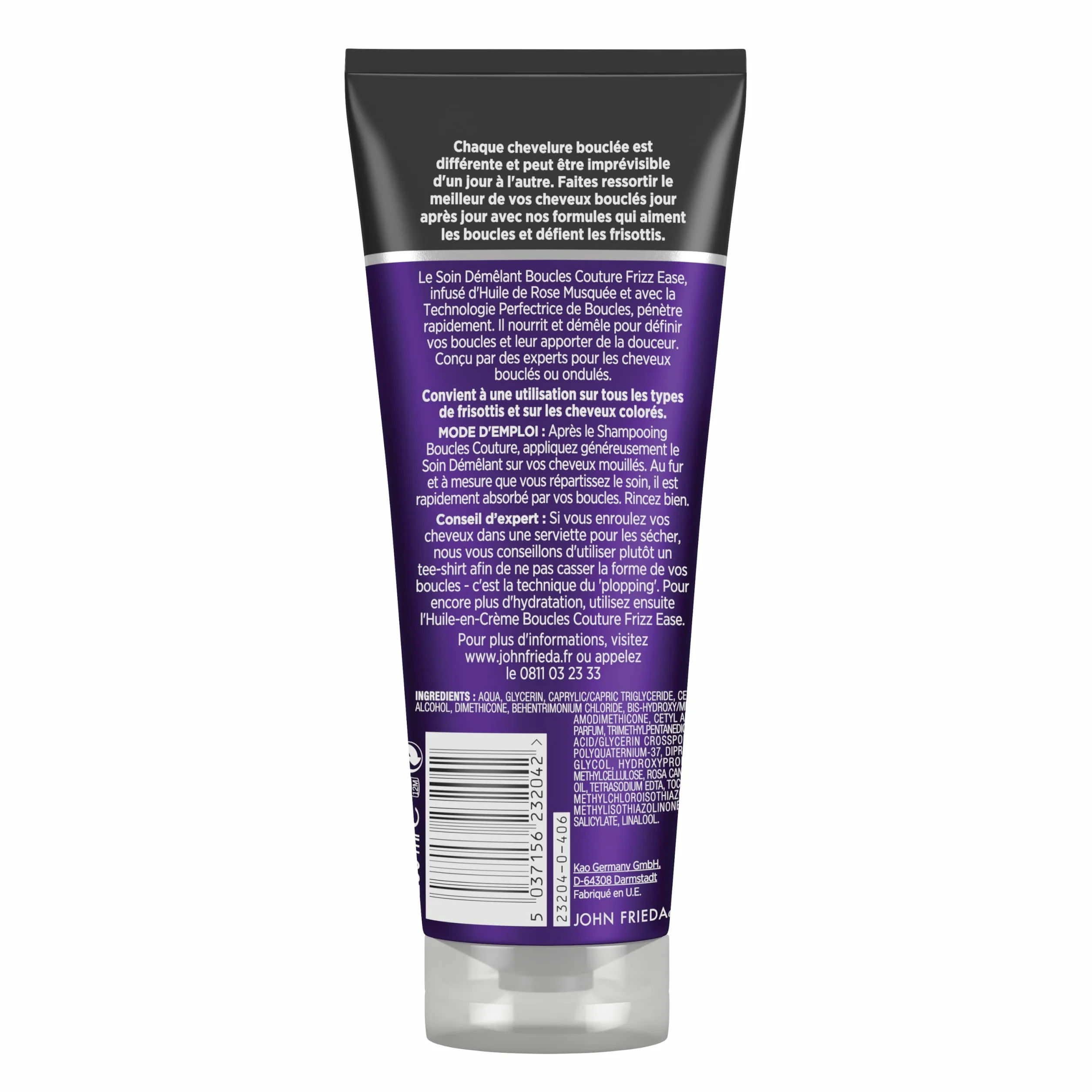JOHN FRIEDA Frizz Ease Soin Démêlant Boucles Couture 250 ml