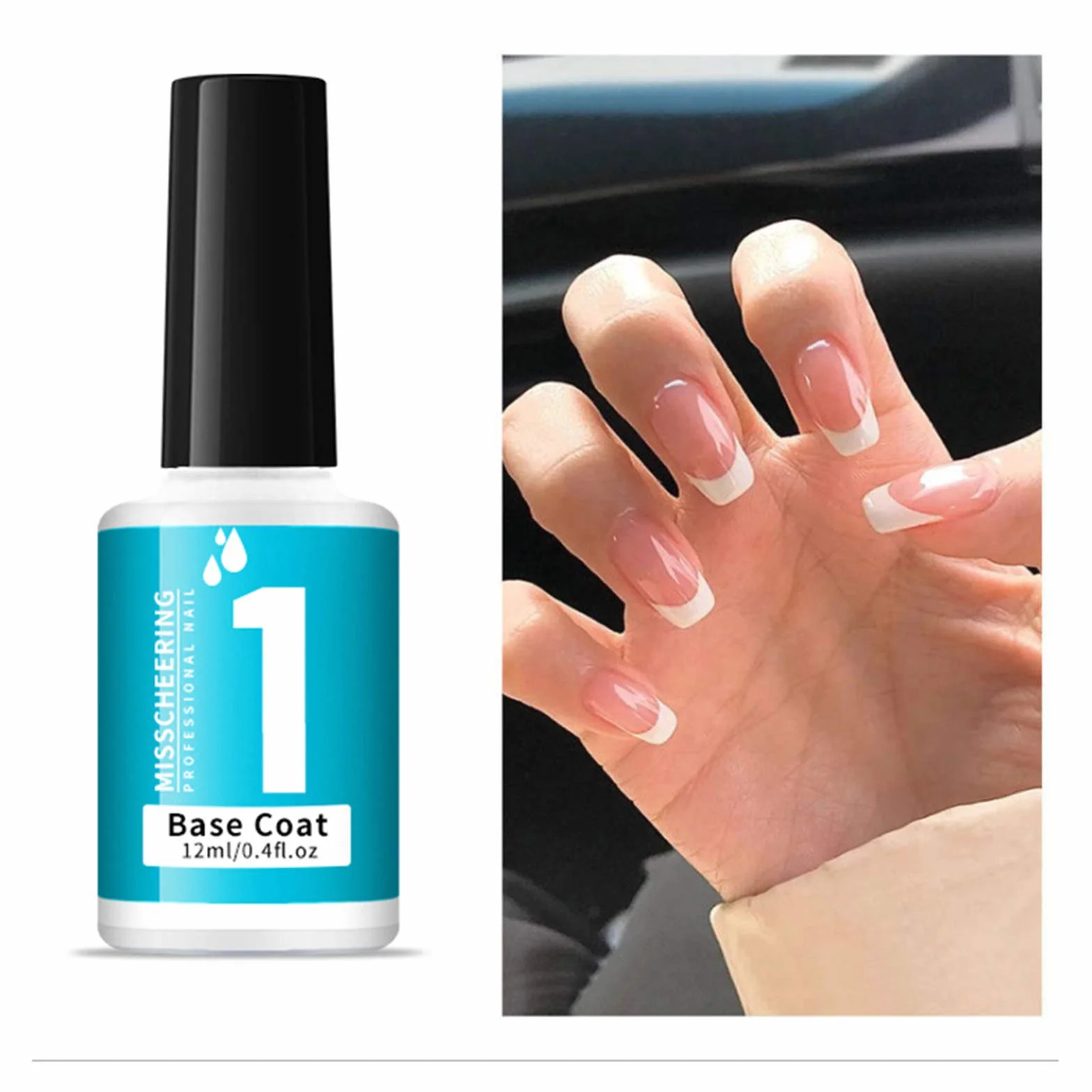Poudre de trempage liquide pour ongles 3 en 1 avec couche de base, activateur de finition, pas besoin de lampe UV LED