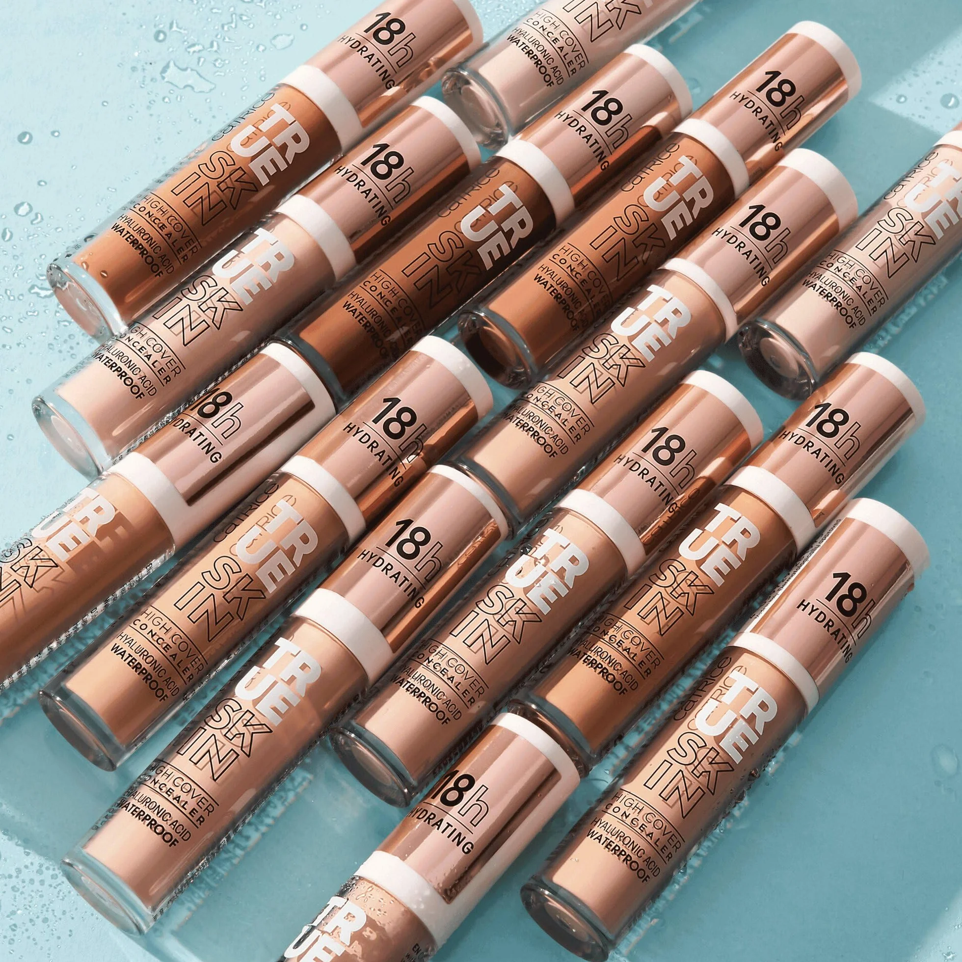 CATRICE True Skin High Cover Concealer 010 Cool Cashmere – Couvrance élevée, hydratation, fini mat waterproof – 4,5 ml