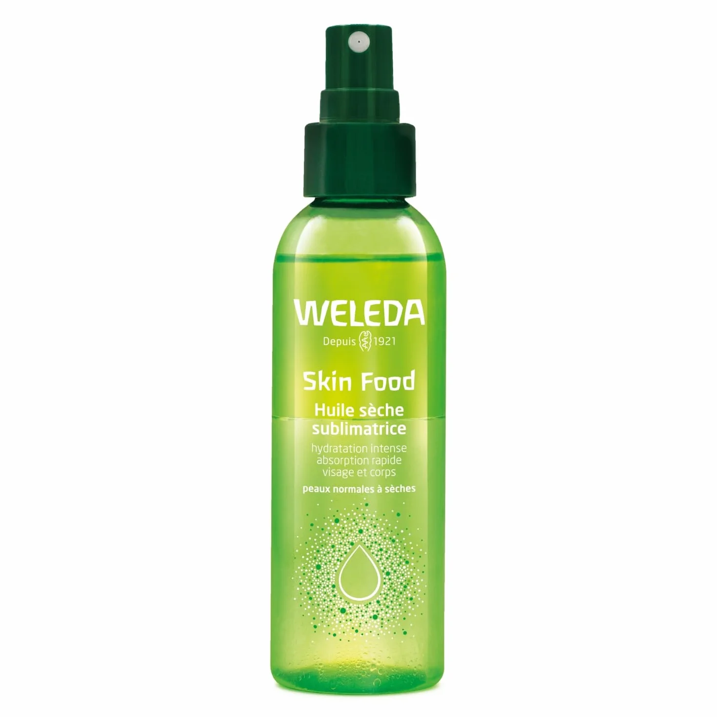 WELEDA Skin Food Huile Sèche Sublimatrice 100ml – Spray Corps & Visage Hydratant, Peaux Normales à Sèches