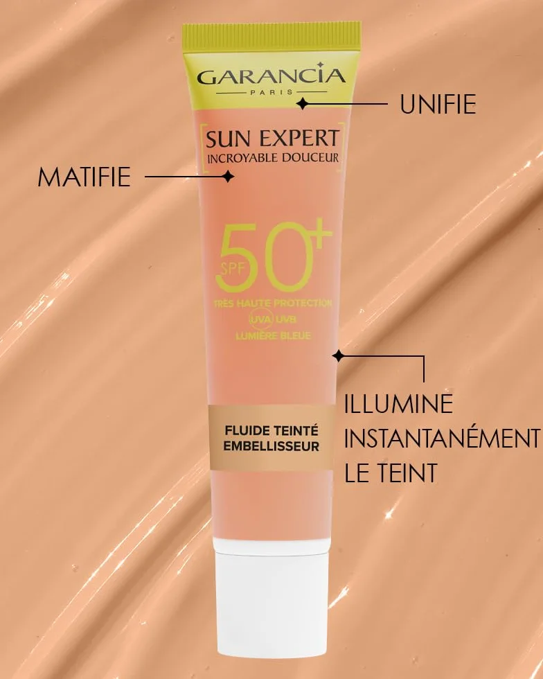 Garancia - NOUVEAU Fluide Teinté Embellisseur SPF50+ - Anti-âge & anti-taches