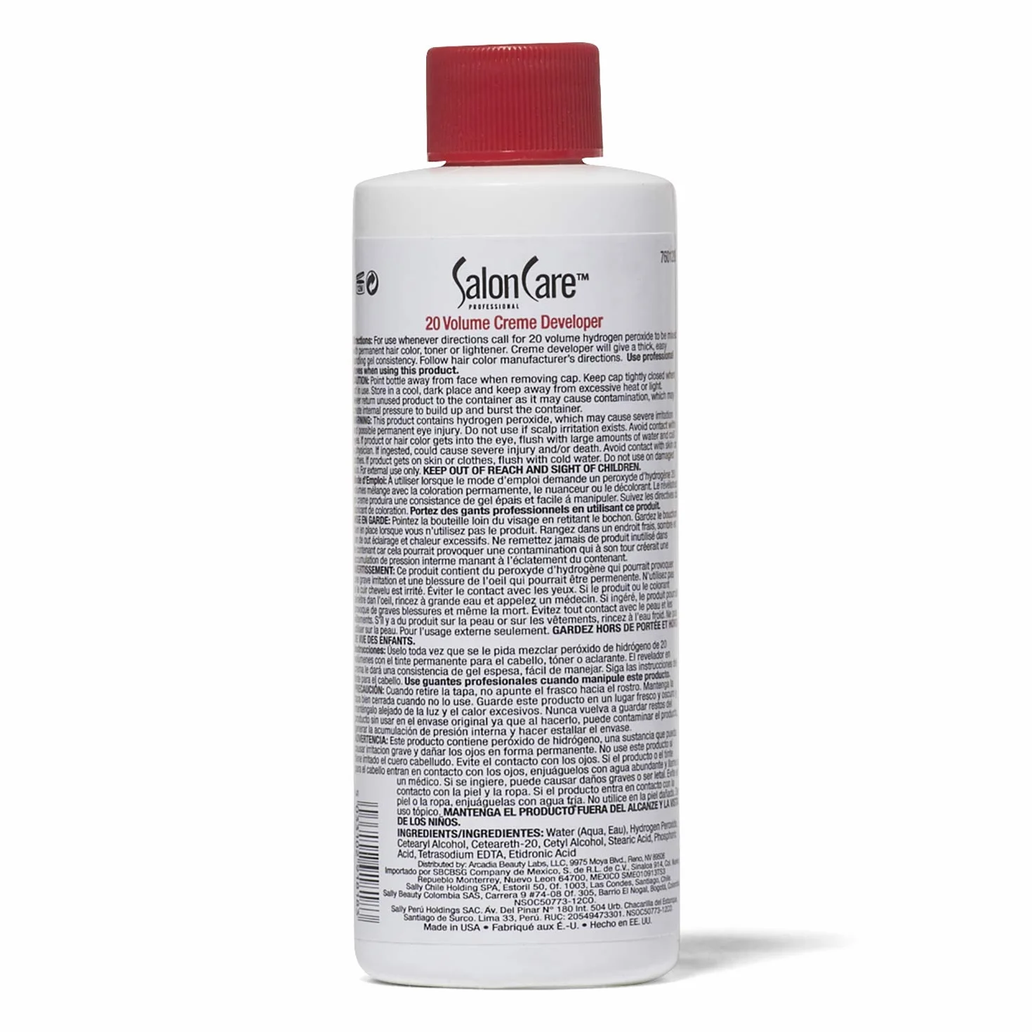 20 Volume Creme Developer 4 oz by Salon Care