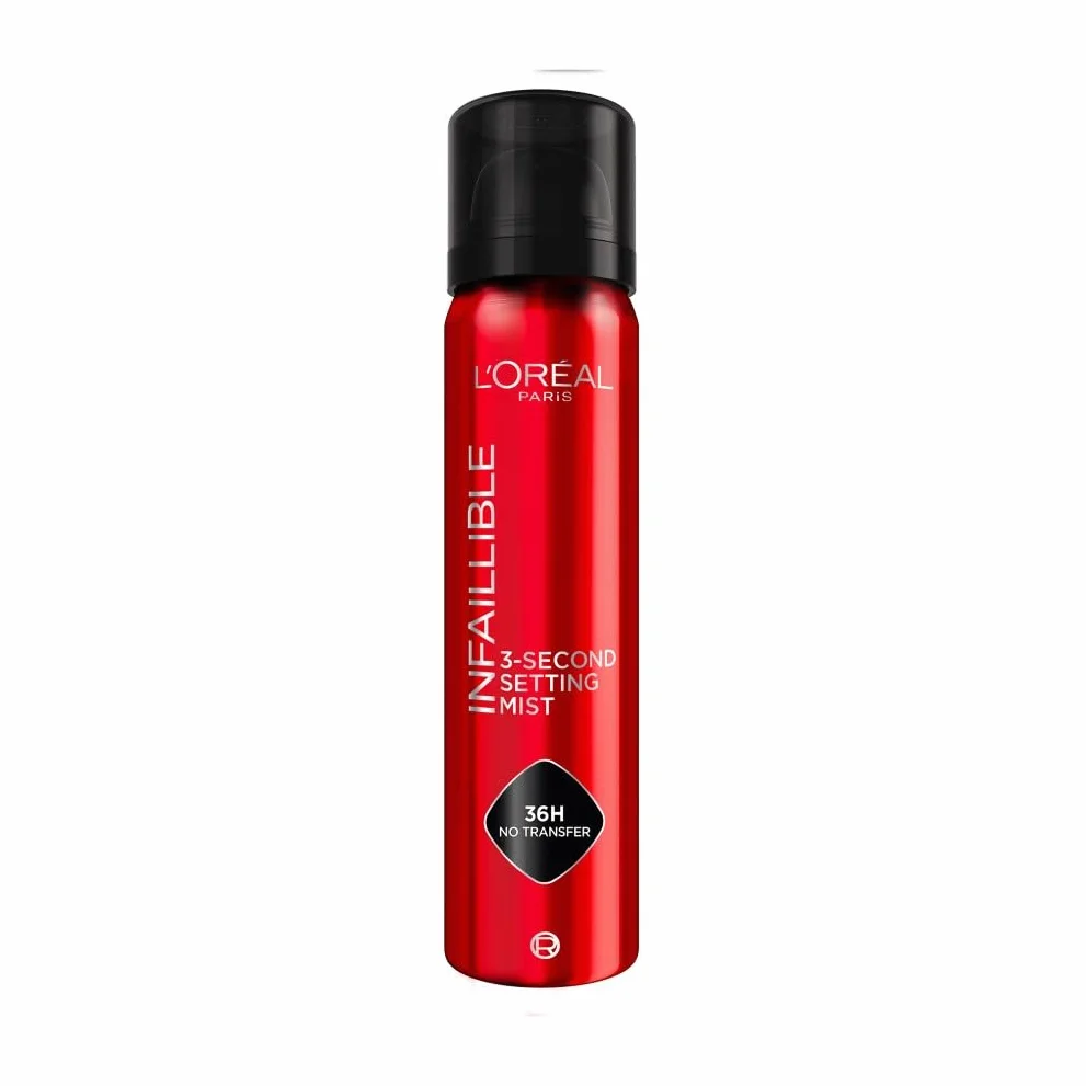 L'Oréal Paris Spray Fixateur de Maquillage Waterproof 75 ml Tenue 36h
