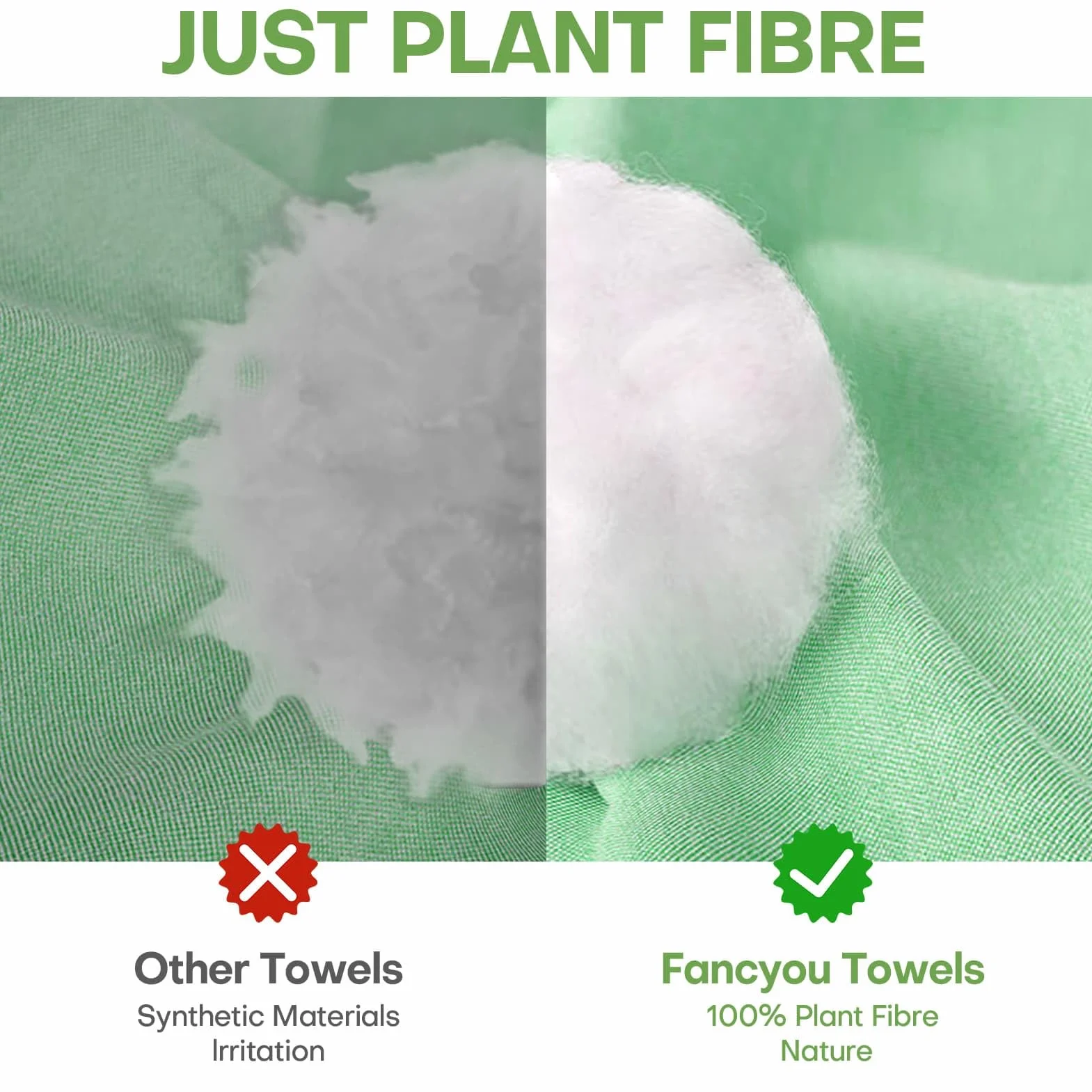 Serviette Compressée Biodégradable Jetable, Lingettes Ultra-douce, Mini Chiffons Absorbant, Torchon Voyage 100 Unité Vert