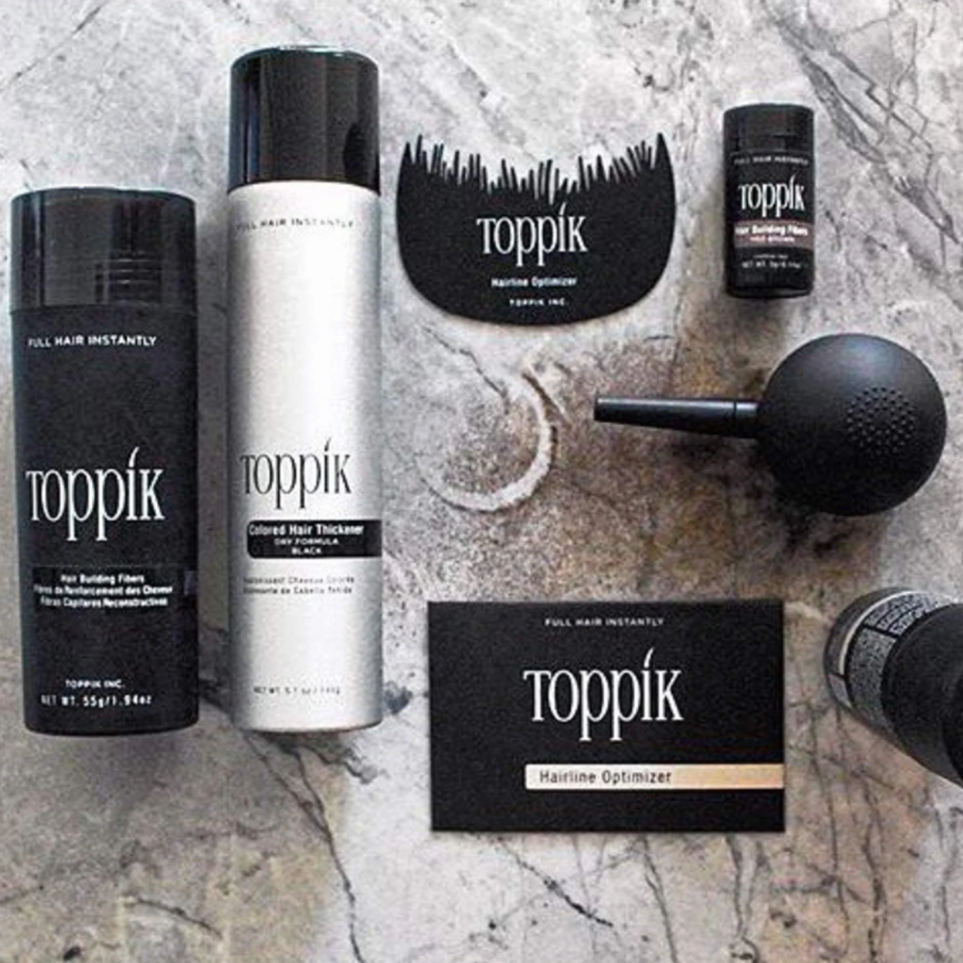 TOPPIK Spray Sublimateur 118ml - Laque Fixatrice Renforçant le Lien entre Fibres Capillaires et Cheveux