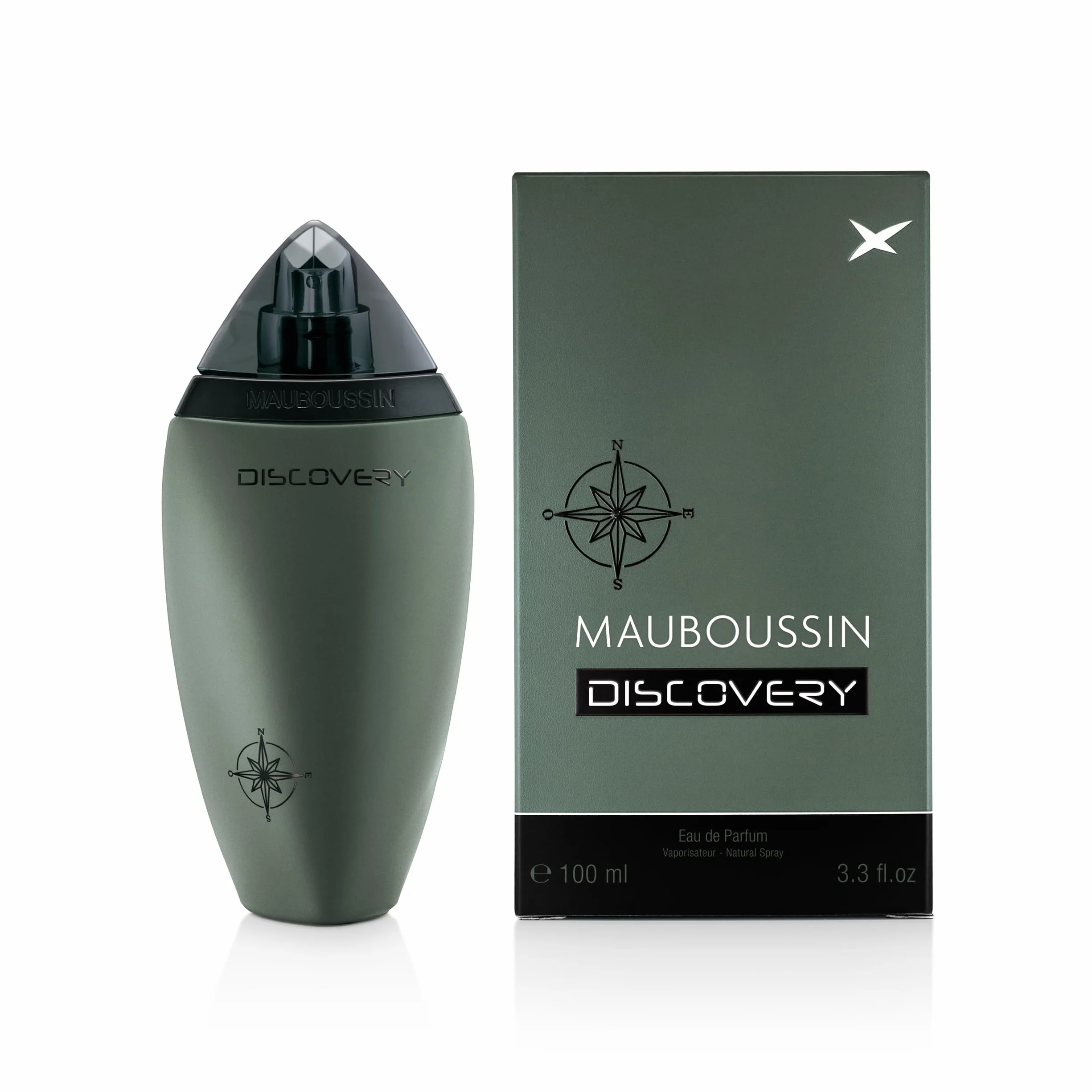 Mauboussin - Discovery 100ml - Eau de Parfum Homme - Senteur Boisée, Aromatique & Hespéridée