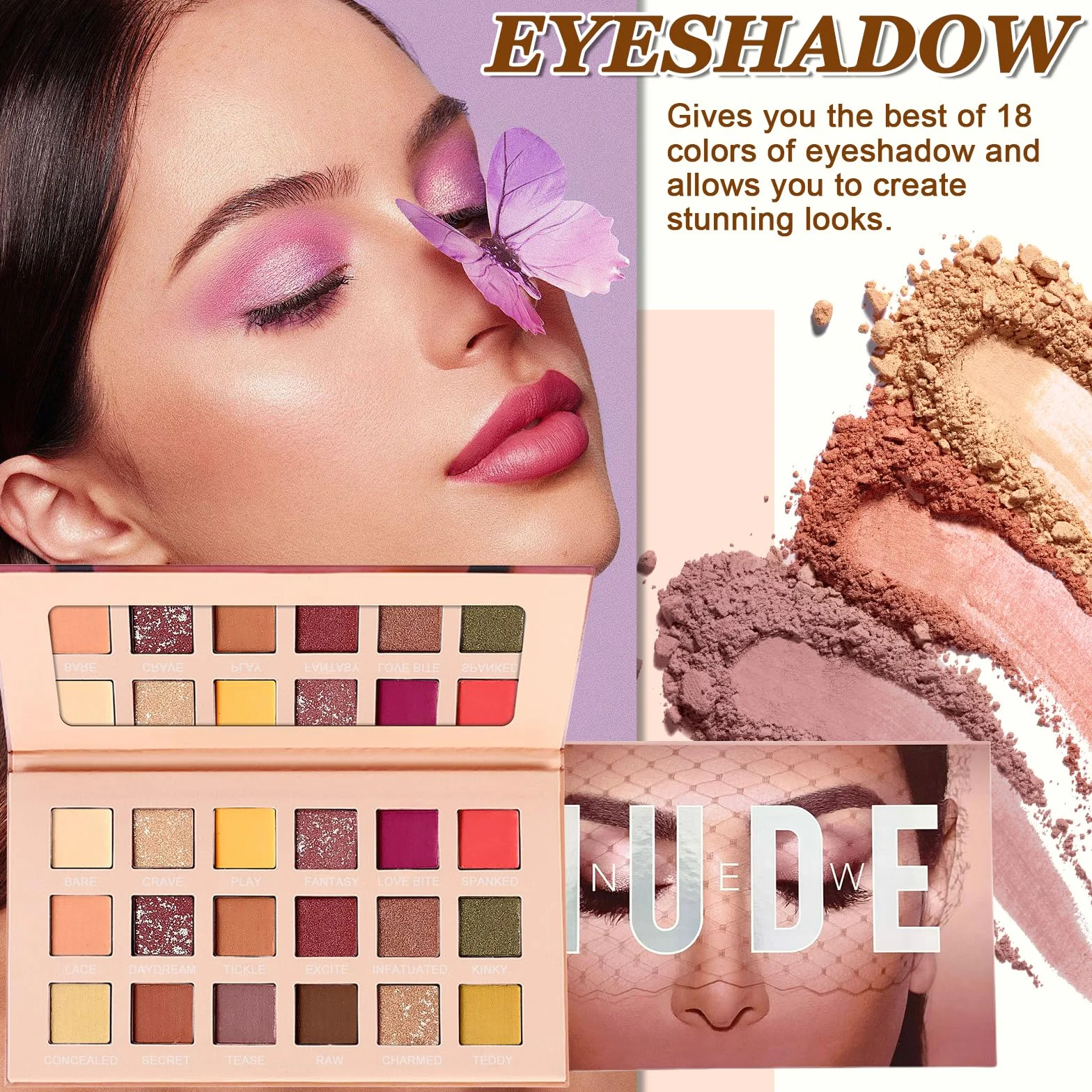 Coffret Maquillage Femme, Kit Maquillage Professionnel Complet, Coffret Cadeau Maquillage Ado Fille avec Palette de Fards à Paupières Fond de Teint Gloss à Lèvres Anti-Cernes Eyeliner Mascara