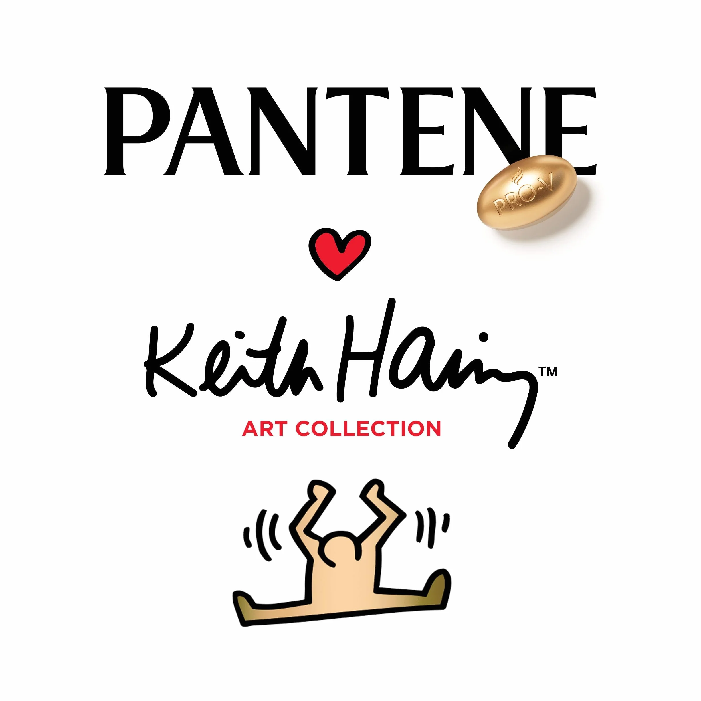Pantene Pro-V x Keith Haring Art Collection Repair & Protect Keratin Protect Huile Capillaire 100ml Réparation Intense Cheveux Secs Abîmés